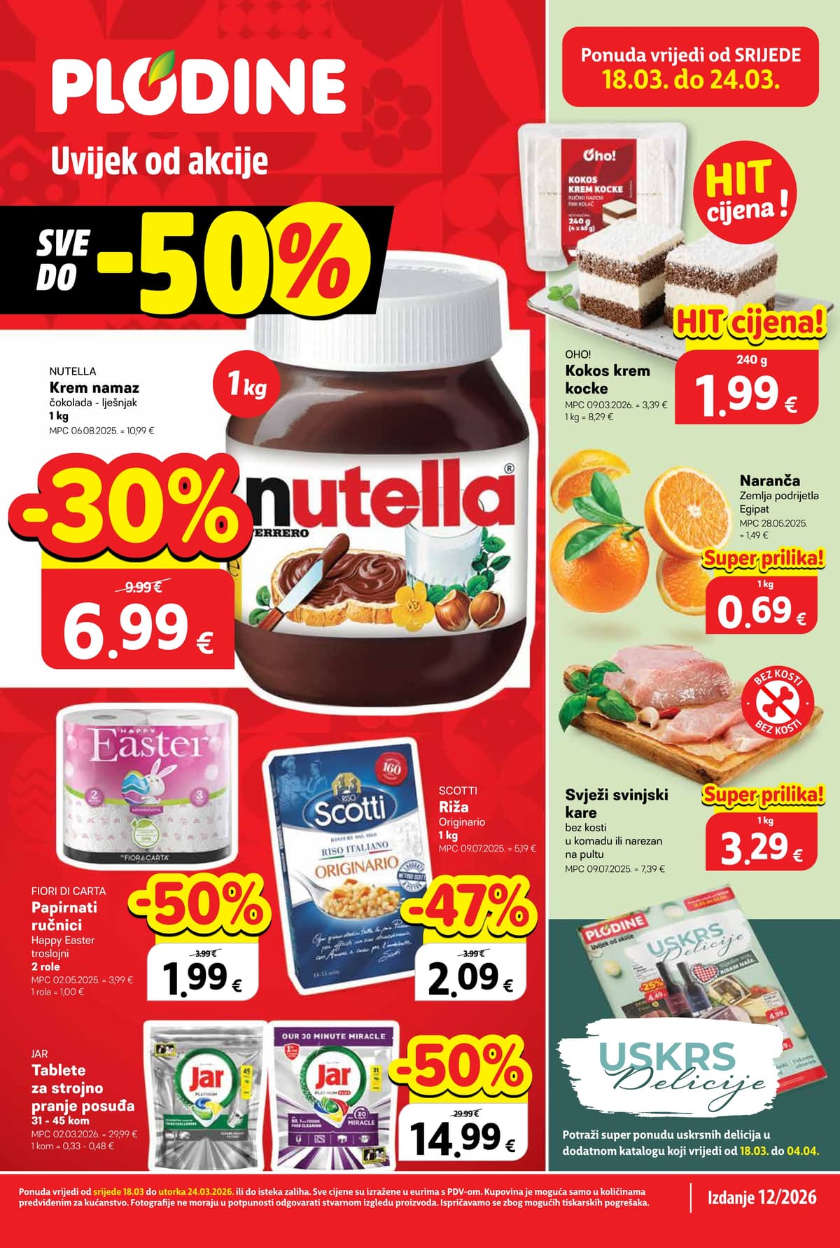 Stranica 1. Plodine kataloga - Tjedna Akcija od 15.03.2026.