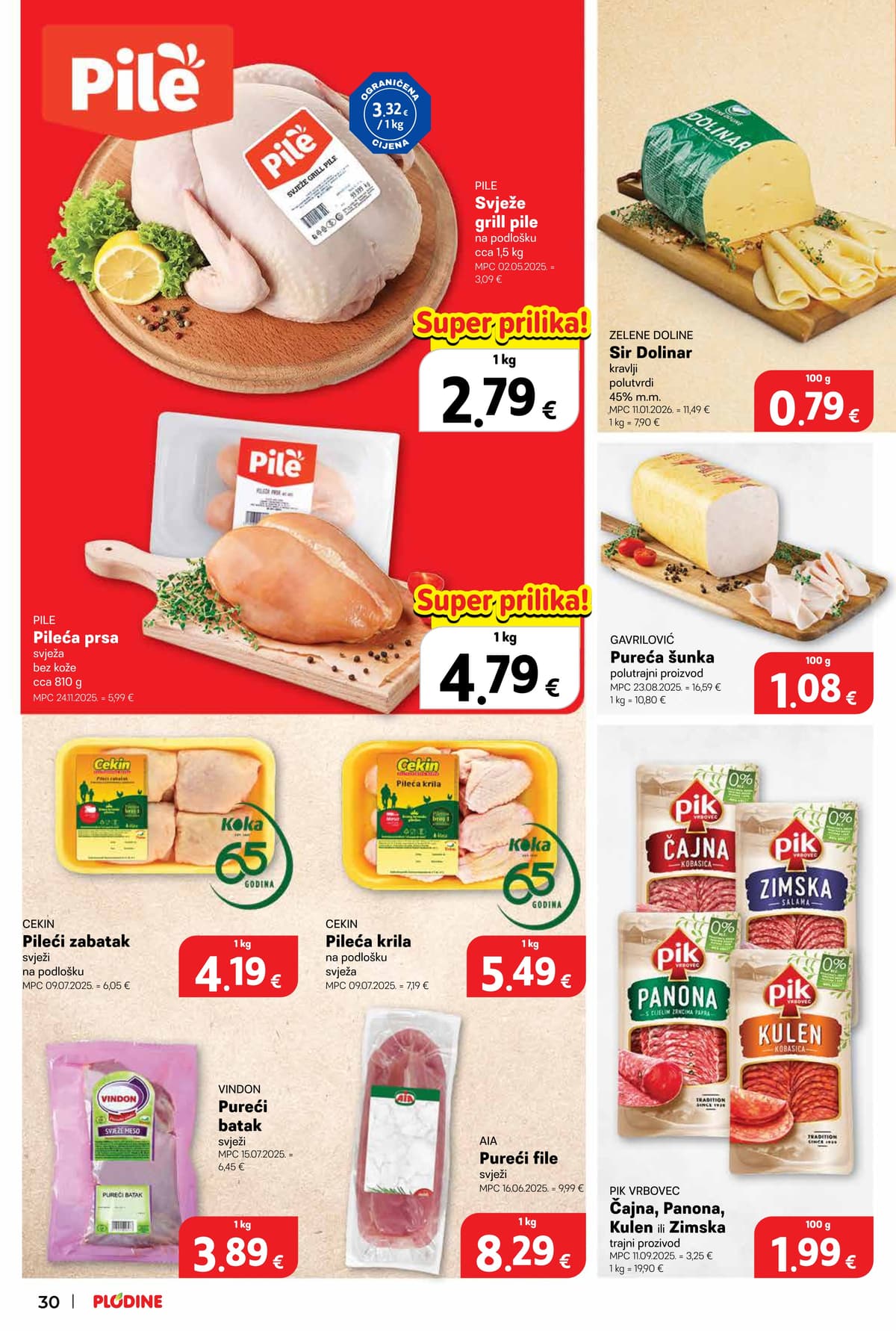 Stranica 30. Plodine kataloga - Tjedna Akcija od 15.03.2026.