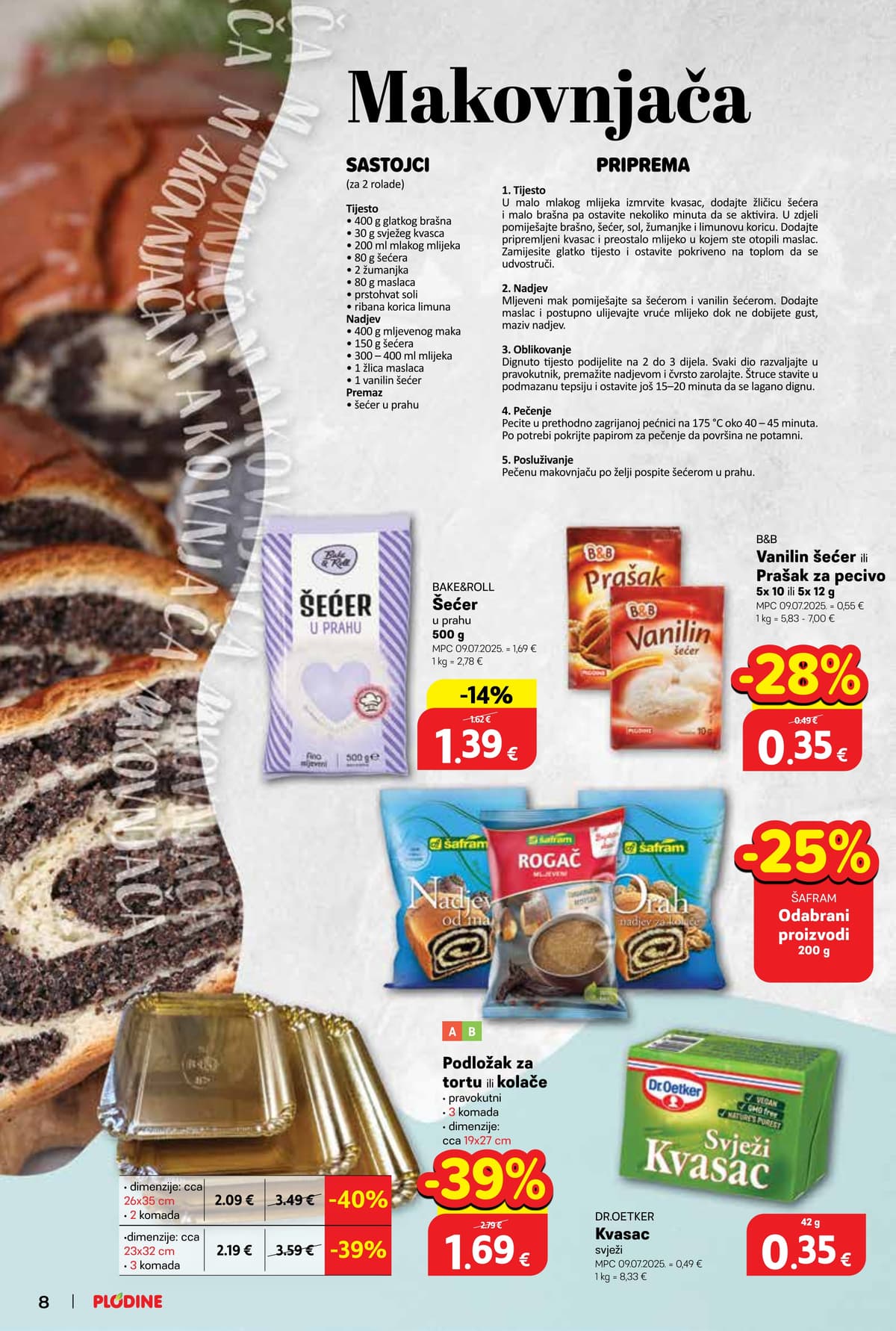 Stranica 8. Plodine kataloga - Sve Za Kolače od 15.03.2026.