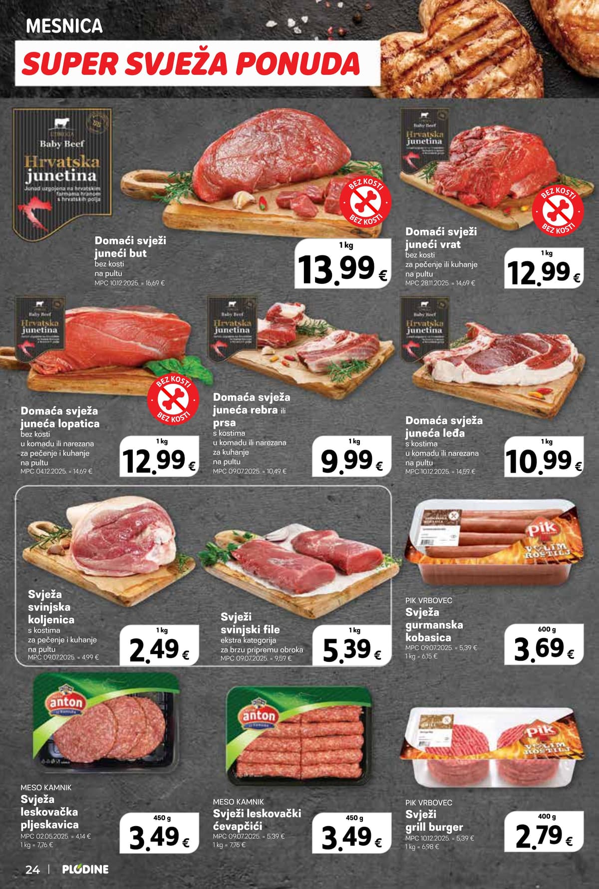 Stranica 24. Plodine kataloga - Tjedna Akcija od 26.03.2026.