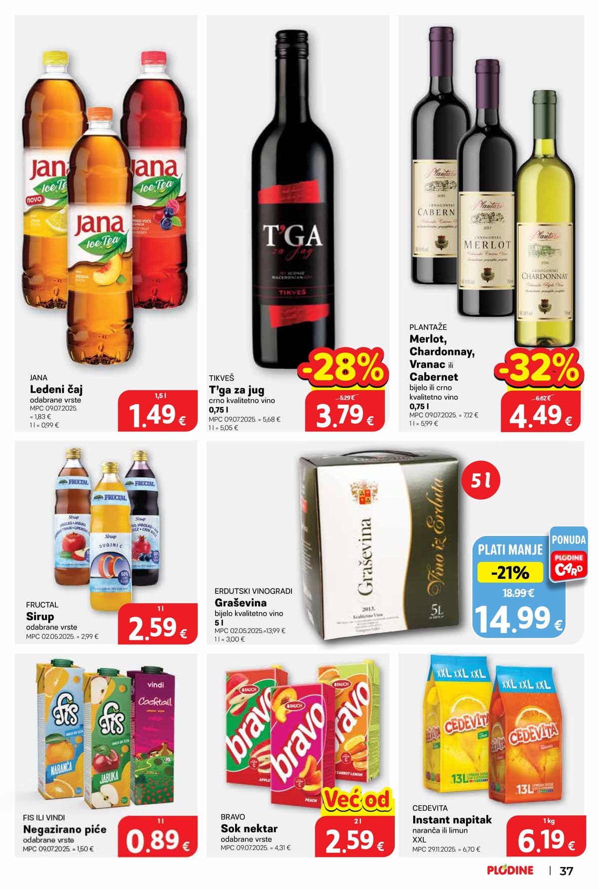 Stranica 37. Plodine kataloga - Tjedna Akcija od 19.04.2026.