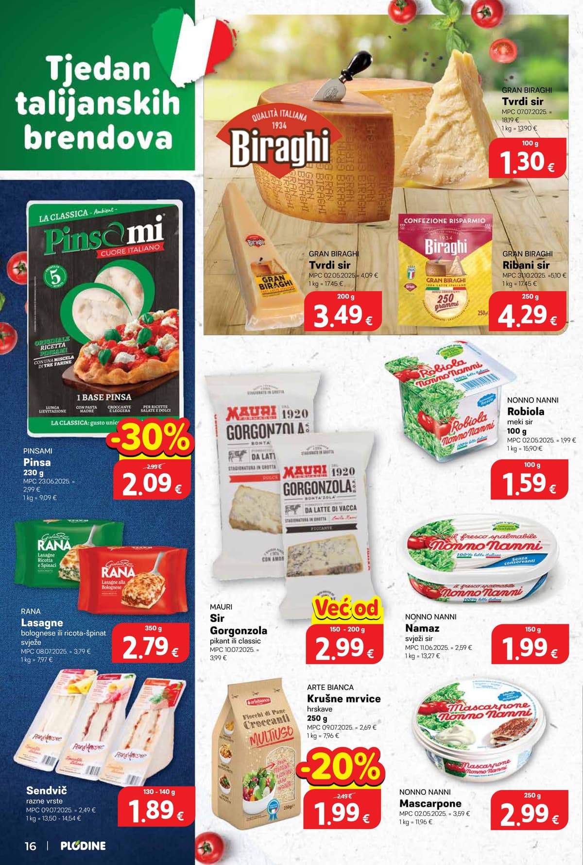 Stranica 16. Plodine kataloga - Tjedna Akcija od 26.04.2026.