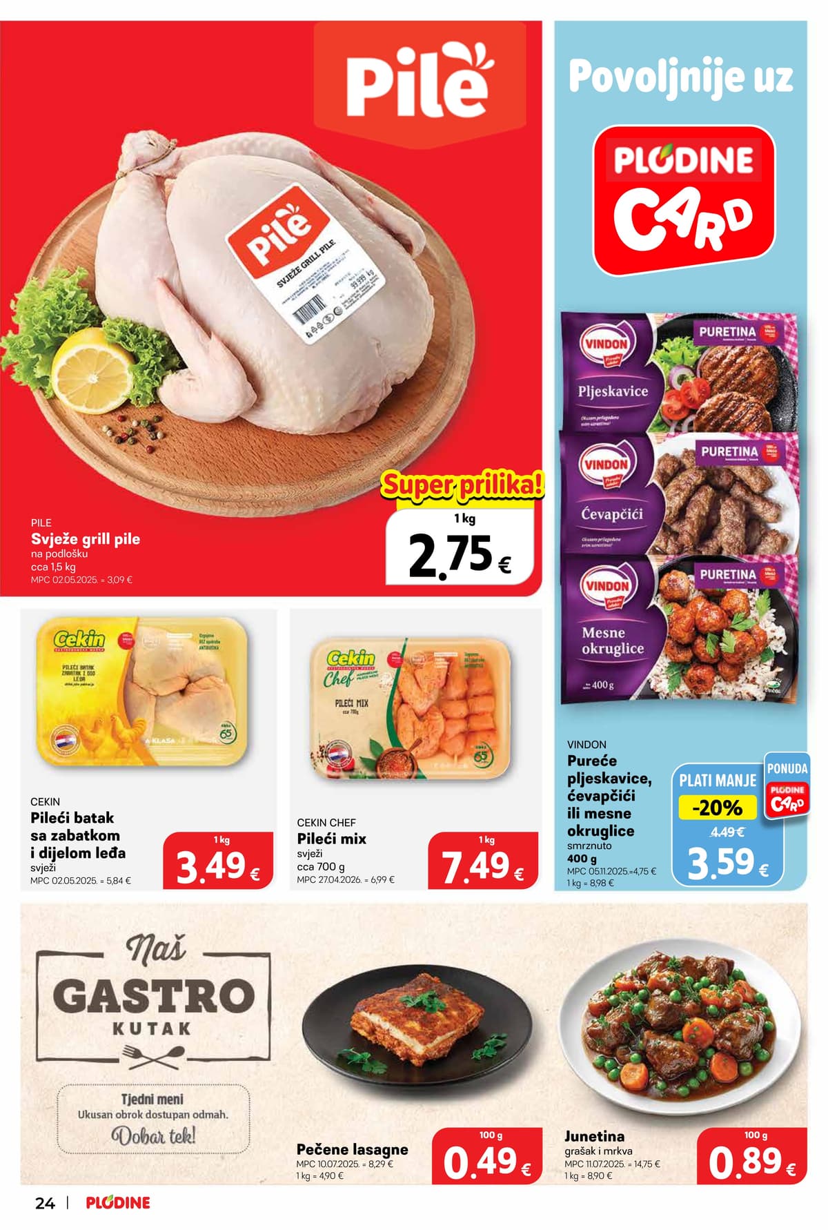 Stranica 24. Plodine kataloga - Tjedna Akcija od 26.04.2026.