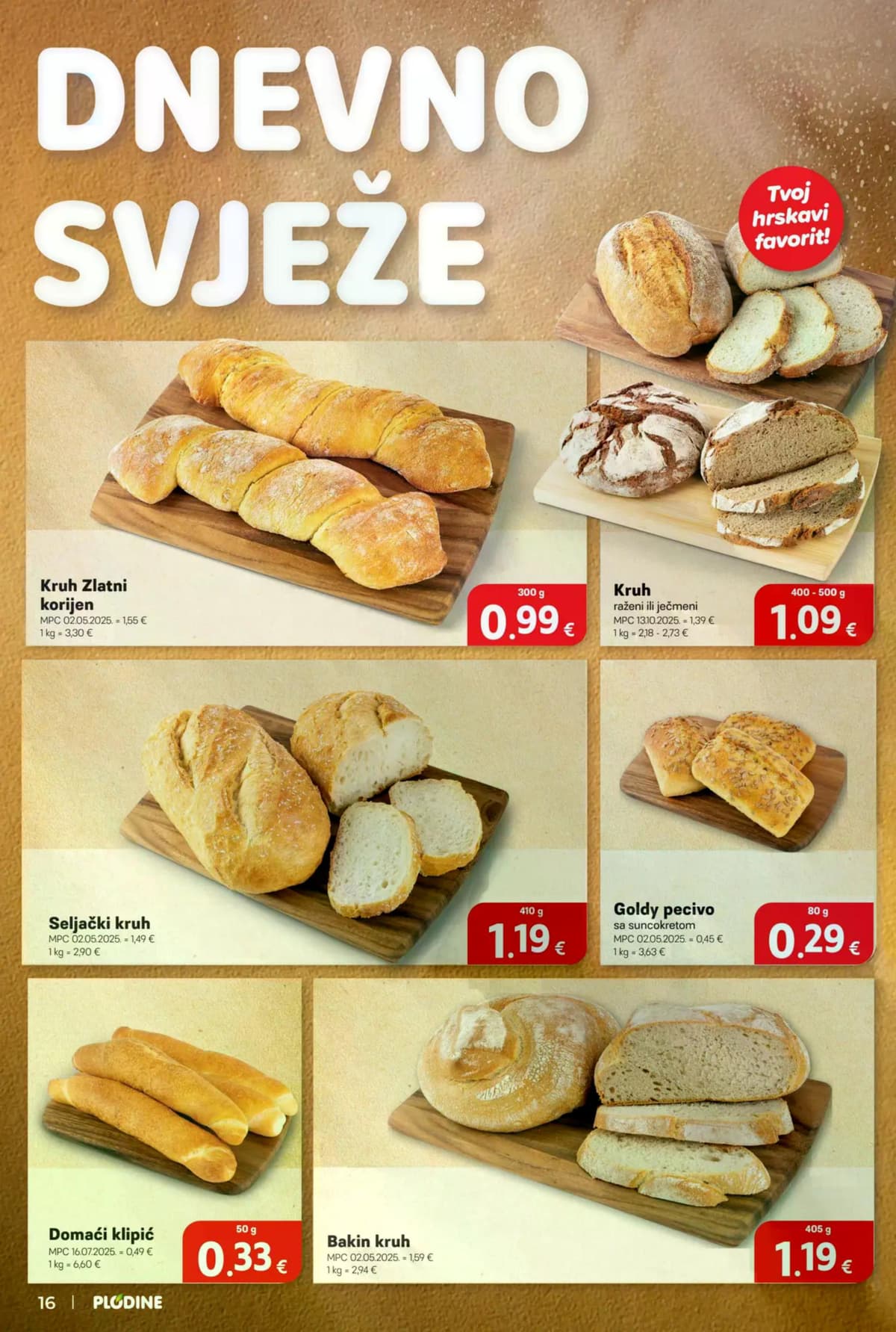 Stranica 16. Plodine kataloga - Tjedna Akcija od 30.04.2026.