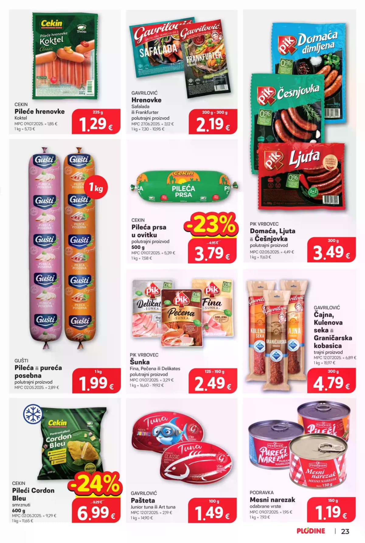 Stranica 23. Plodine kataloga - Tjedna Akcija od 30.04.2026.