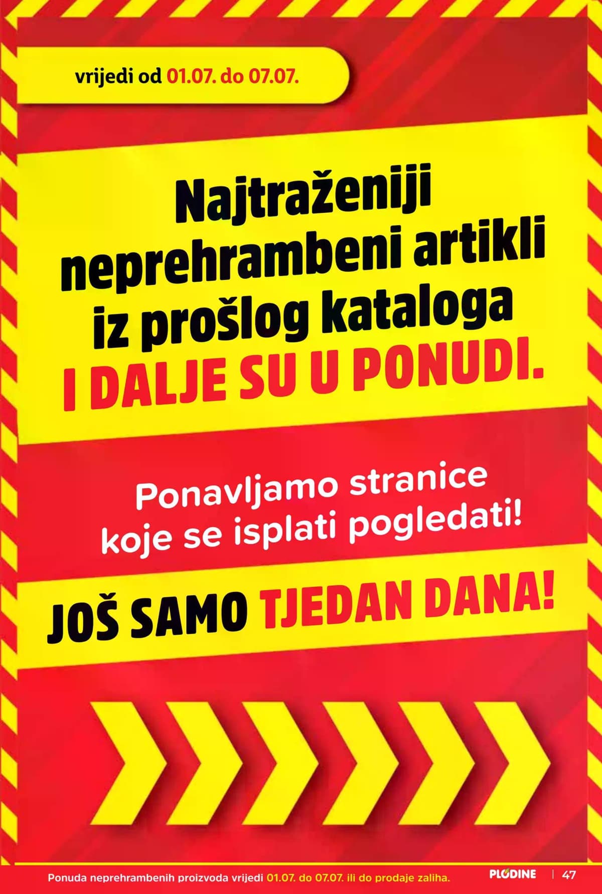 Stranica 47. Plodine kataloga - Tjedna Akcija od 27.06.2026
