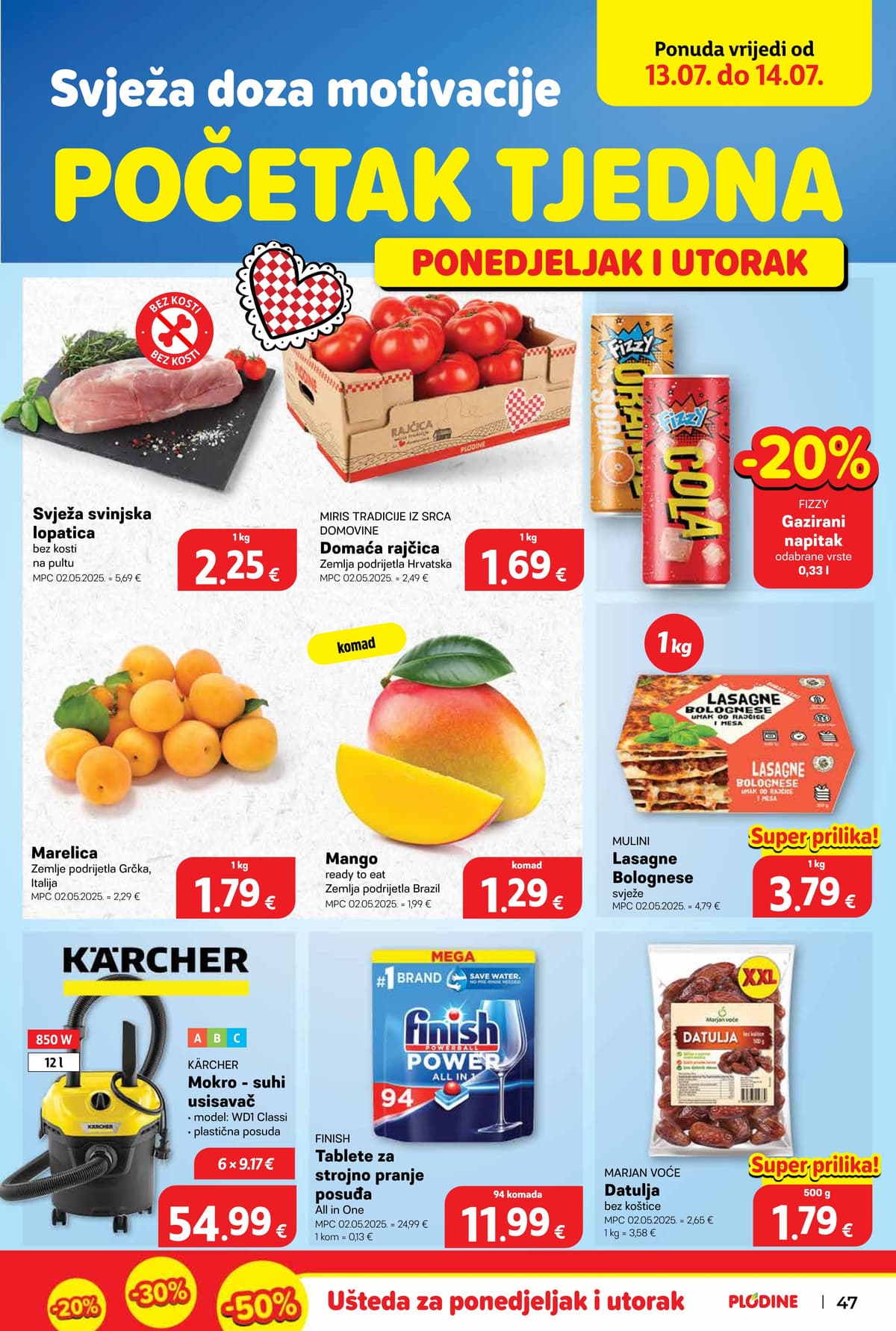 Stranica 47. Plodine kataloga - Tjedna Akcija od 16.07.2026