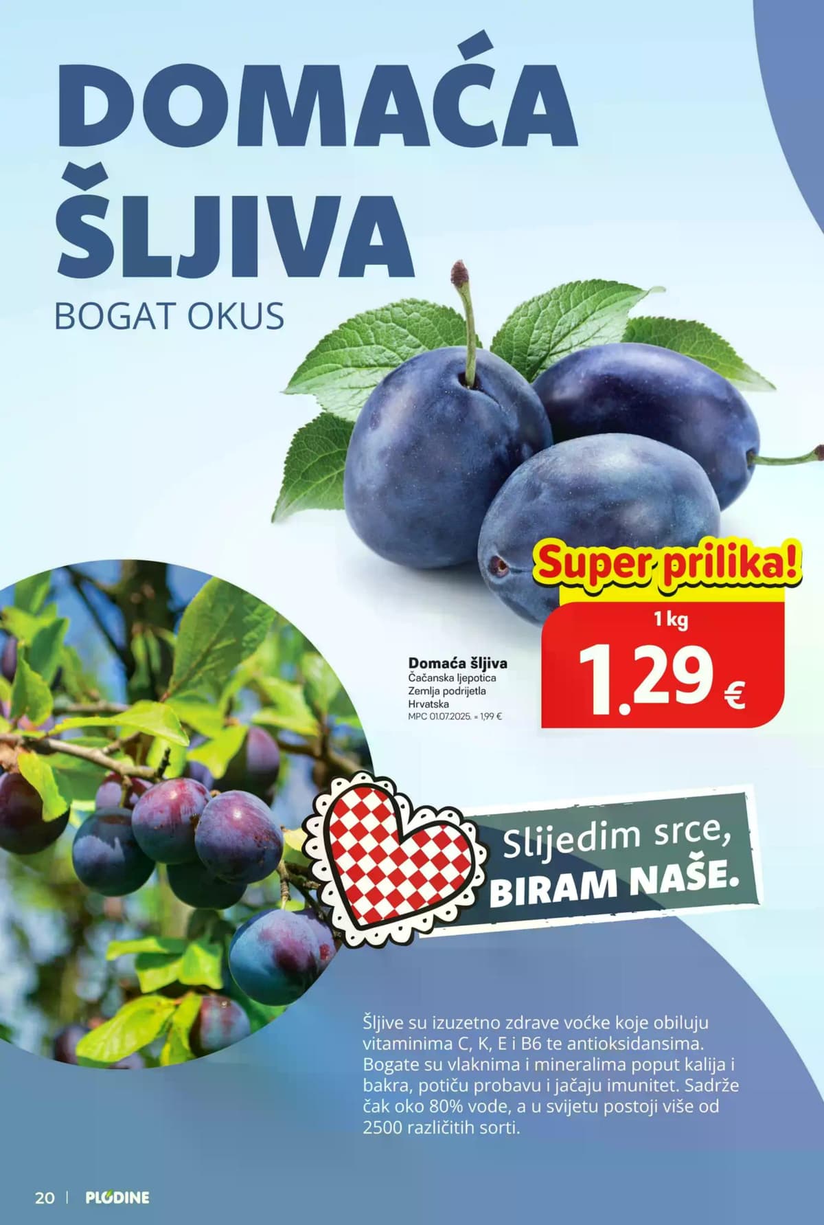 Stranica 20. Plodine kataloga - Tjedna Akcija od 25.07.2026.