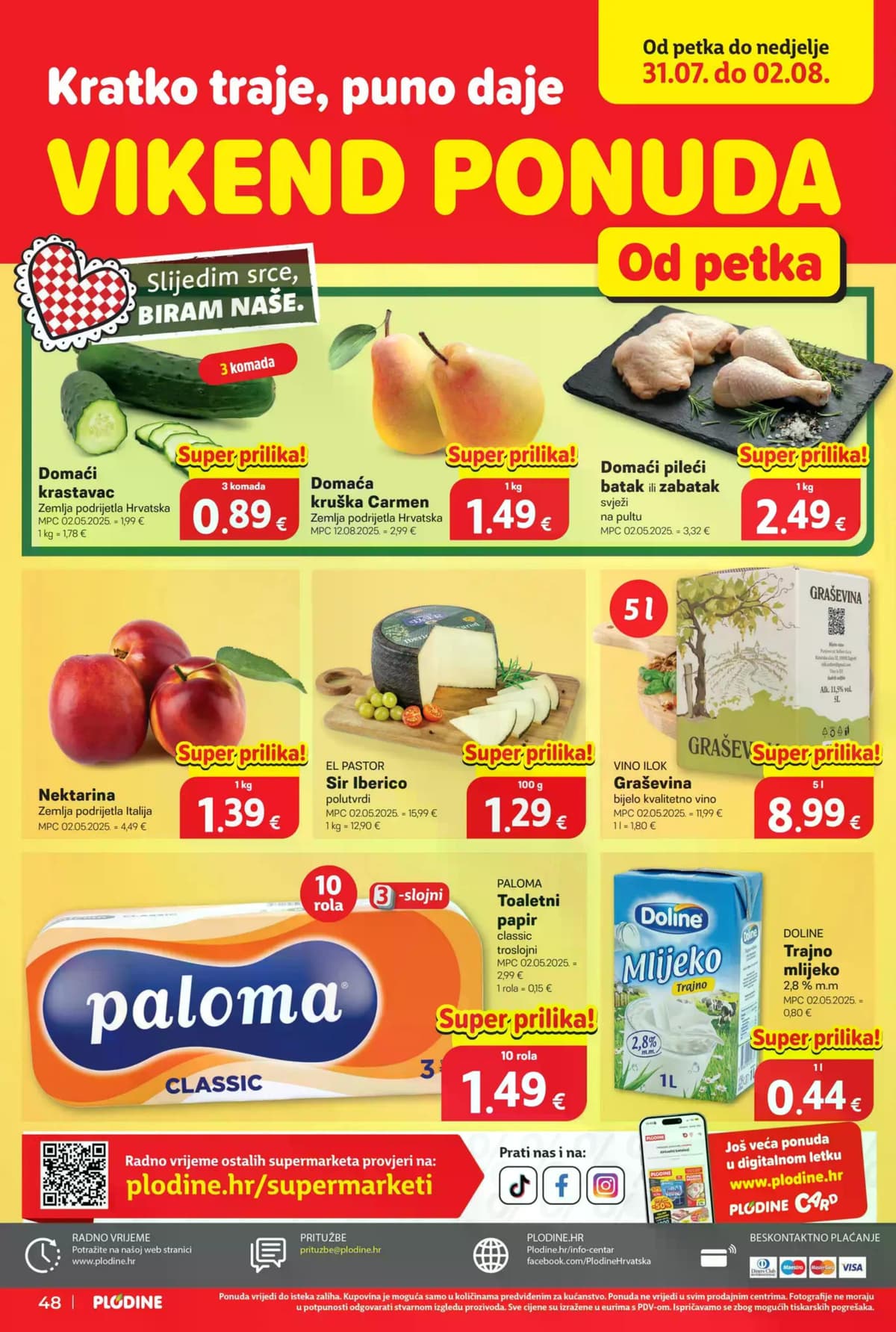 Stranica 48. Plodine kataloga - Tjedna Akcija od 25.07.2026.