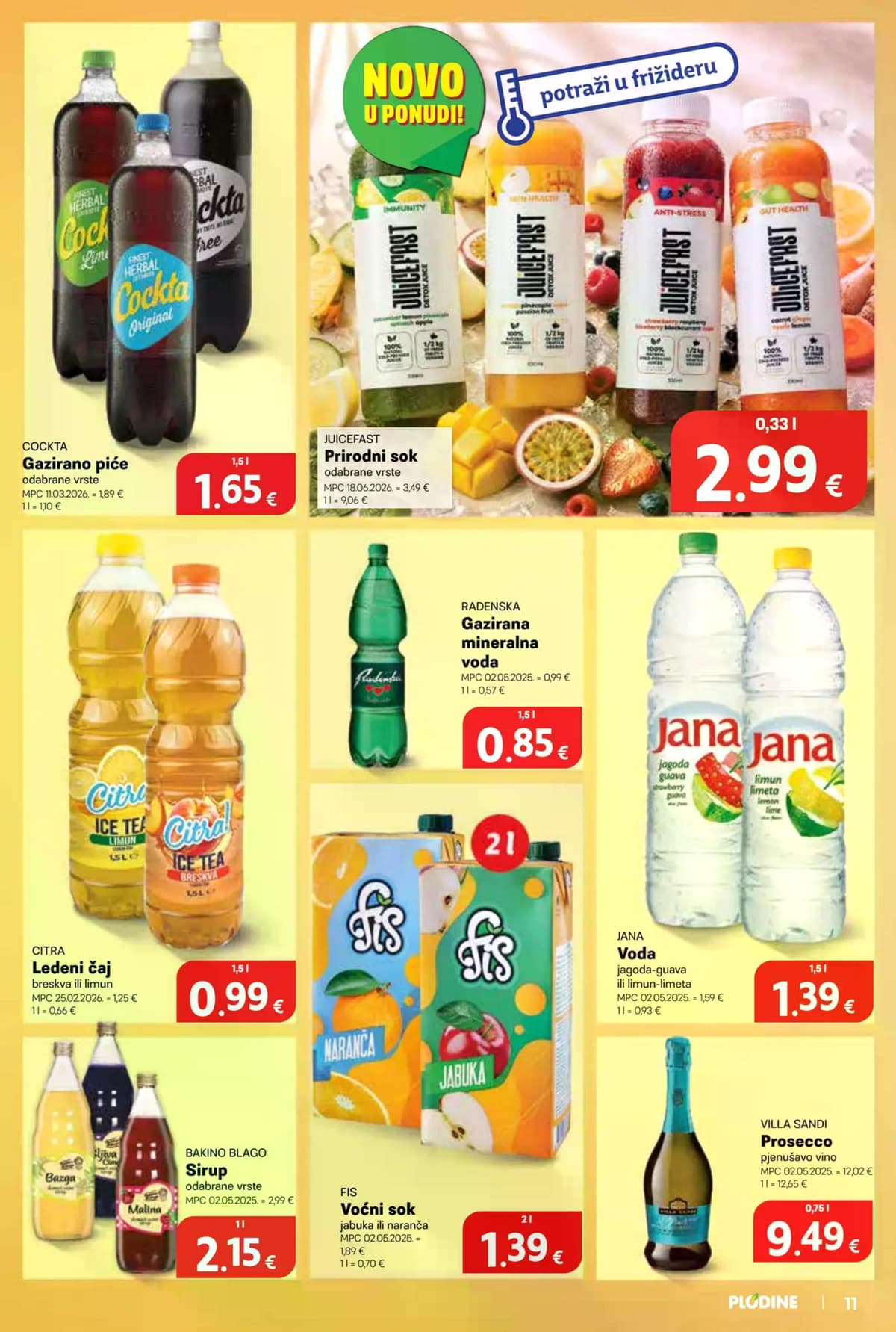 Stranica 11. Plodine kataloga - Tjedna Akcija od 02.08.2026.