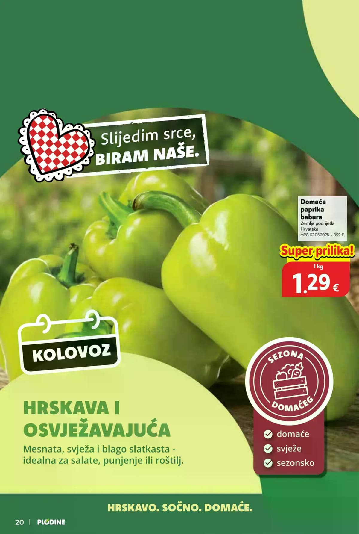 Stranica 20. Plodine kataloga - Tjedna Akcija od 02.08.2026.