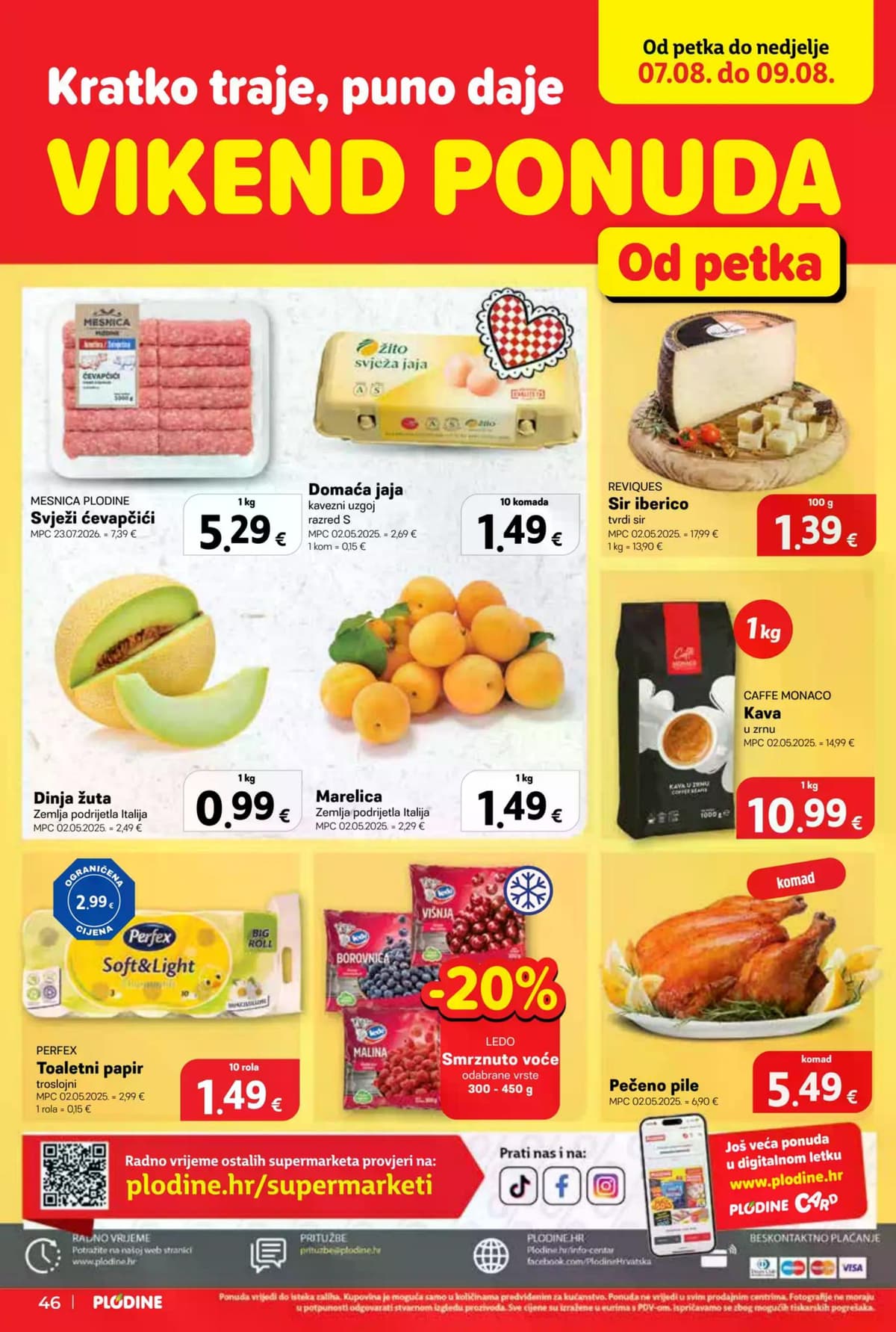 Stranica 46. Plodine kataloga - Tjedna Akcija od 02.08.2026.