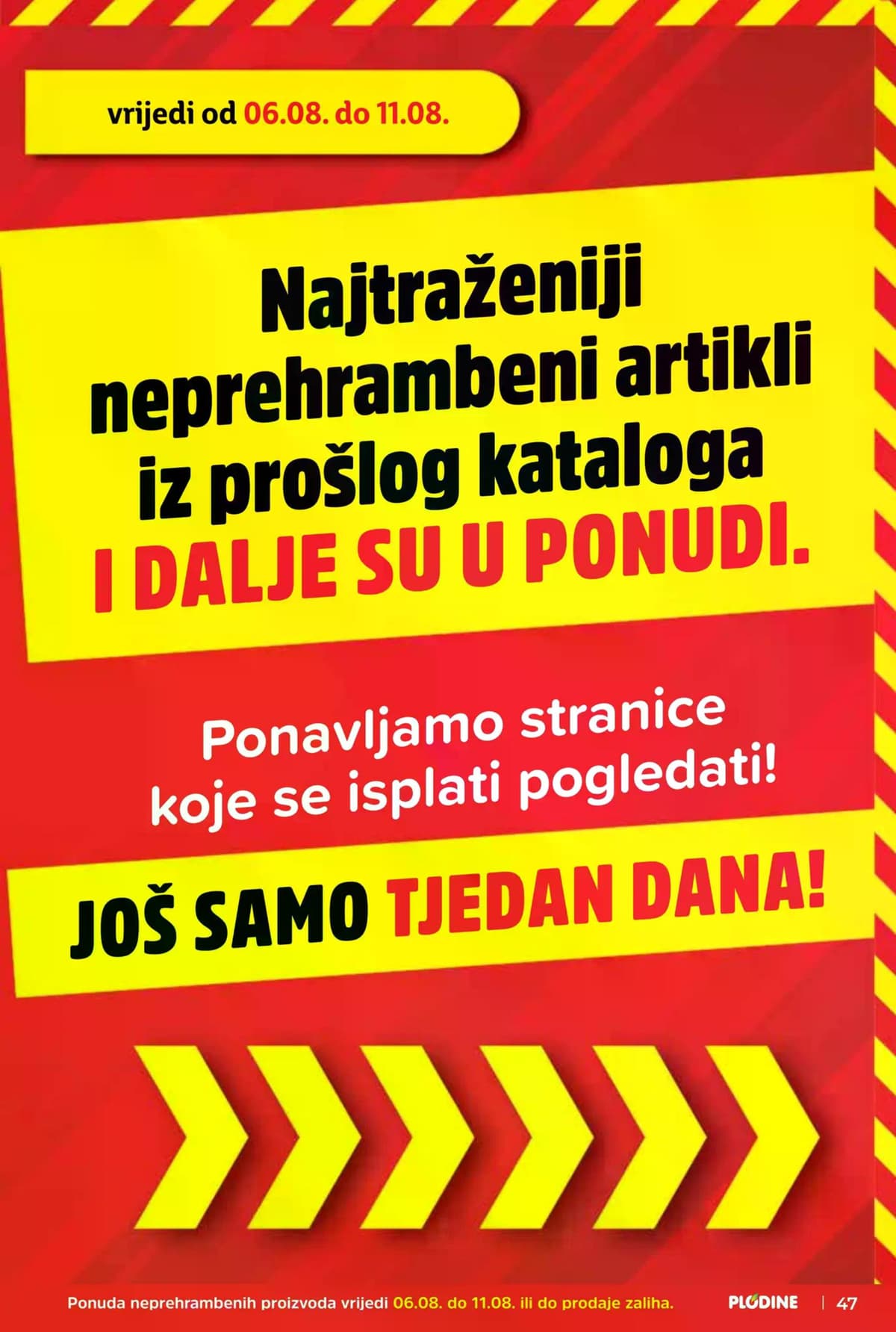 Stranica 47. Plodine kataloga - Tjedna Akcija od 02.08.2026.