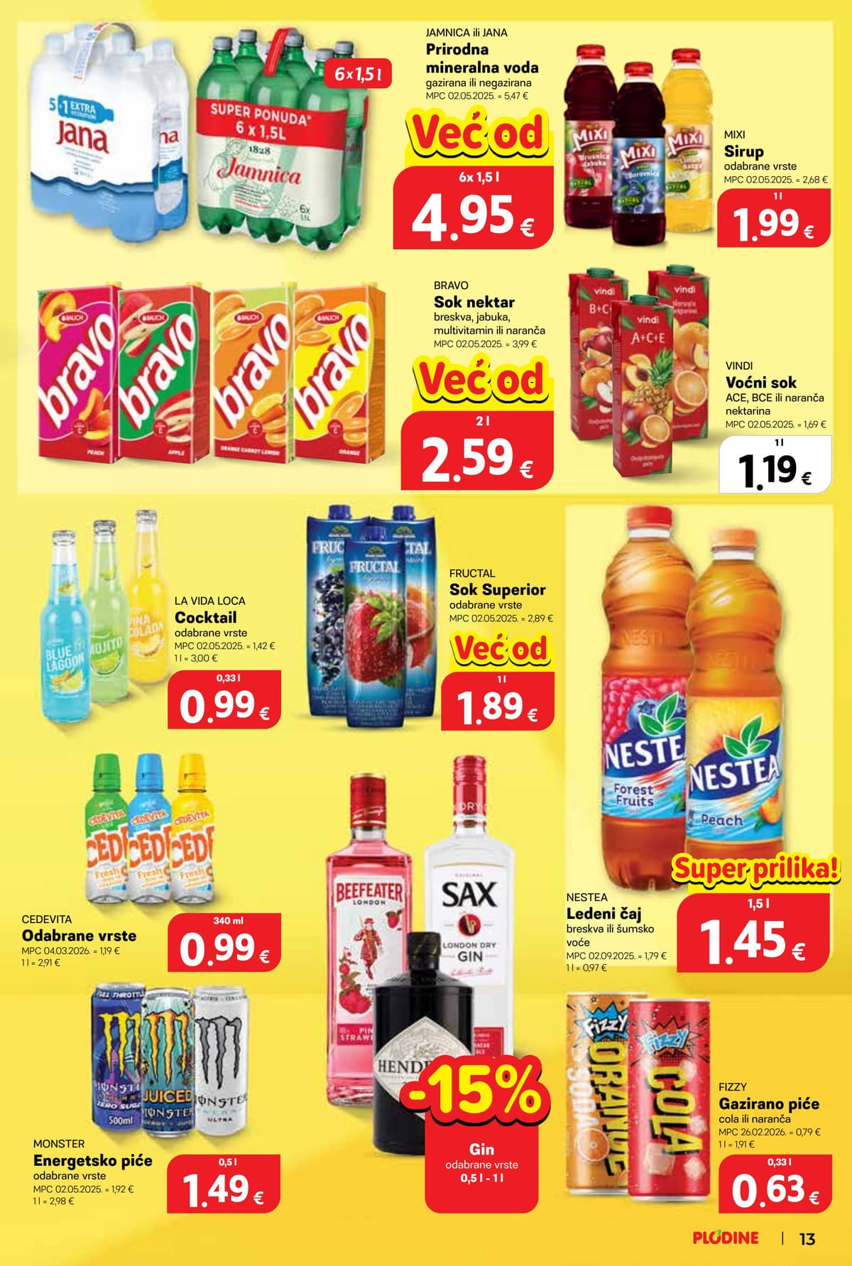 Stranica 13. Plodine kataloga - Tjedna Akcija od 12.08.2026.