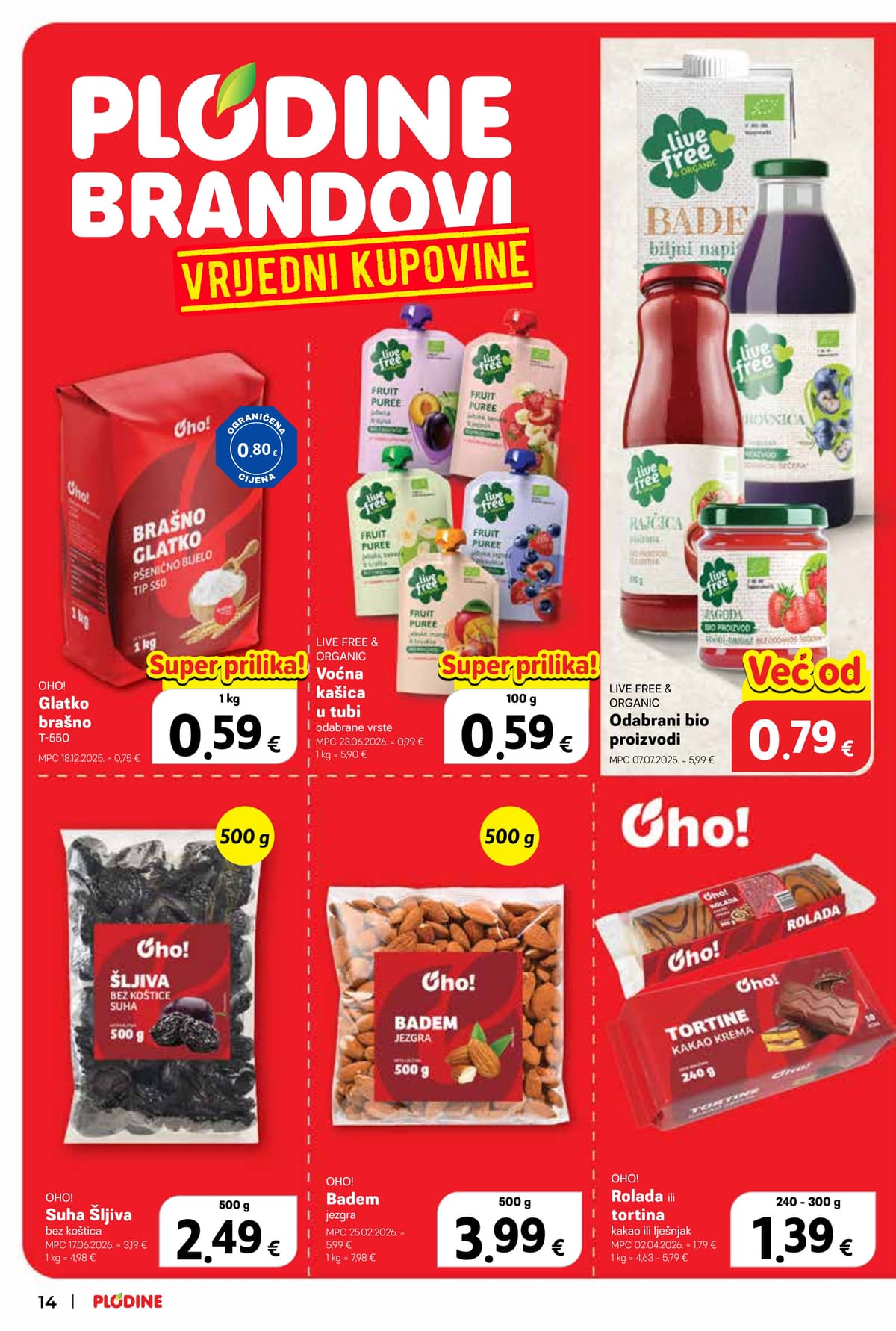 Stranica 14. Plodine kataloga - Tjedna Akcija od 17.08.2026.