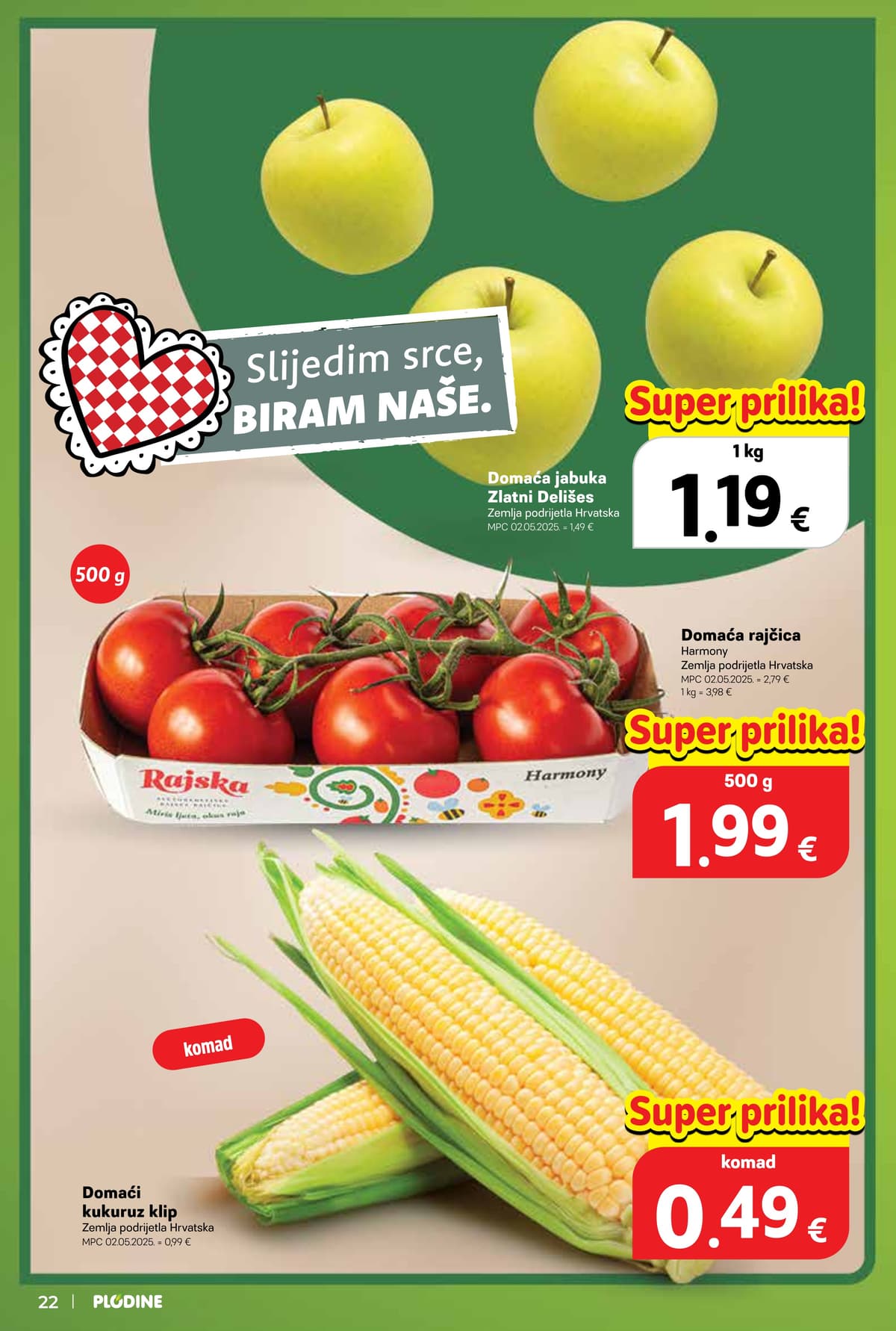 Stranica 22. Plodine kataloga - Tjedna Akcija od 17.08.2026.