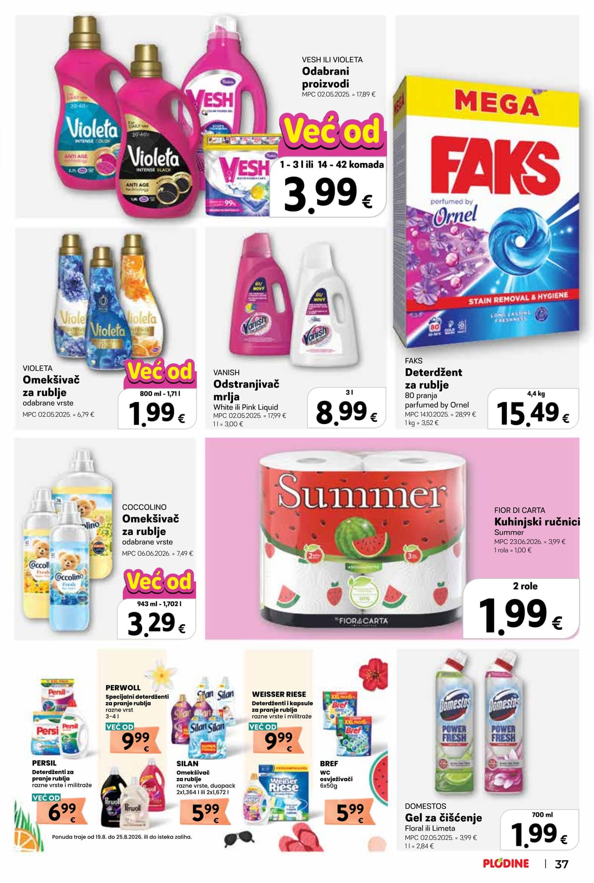 Stranica 37. Plodine kataloga - Tjedna Akcija od 17.08.2026.