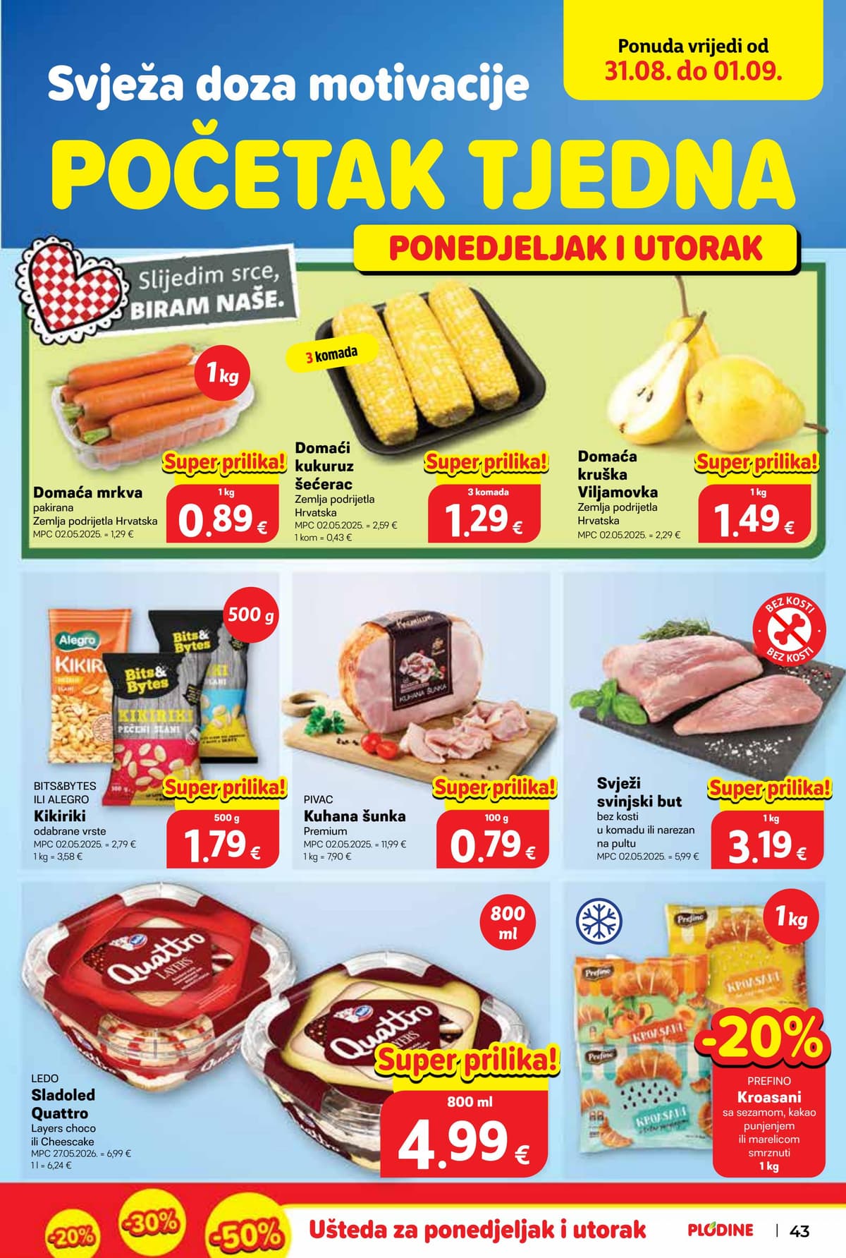 Stranica 43. Plodine kataloga - Tjedna Akcija od 24.08.2026.