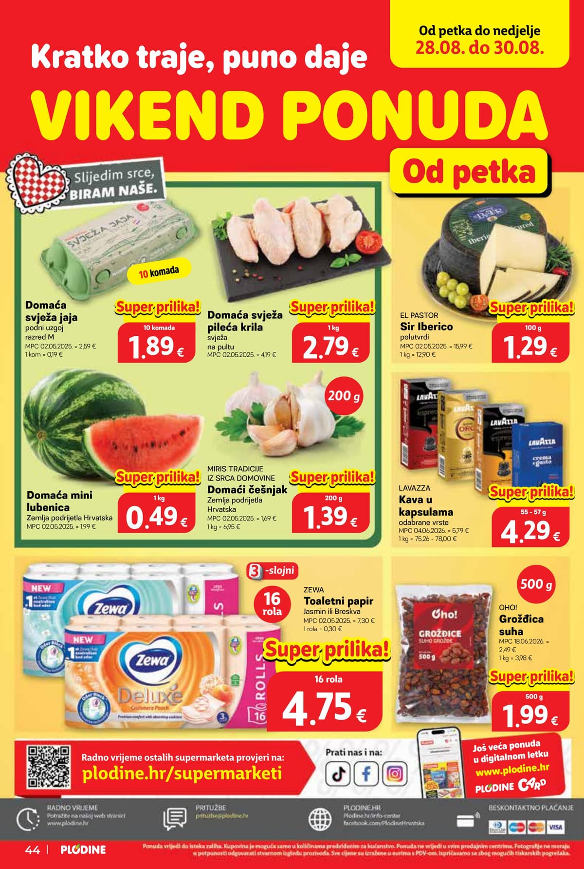 Stranica 44. Plodine kataloga - Tjedna Akcija od 24.08.2026.