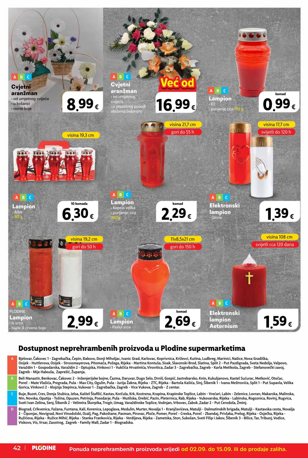 Stranica 42. Plodine kataloga - Tjedna Akcija od 31.08.2026.