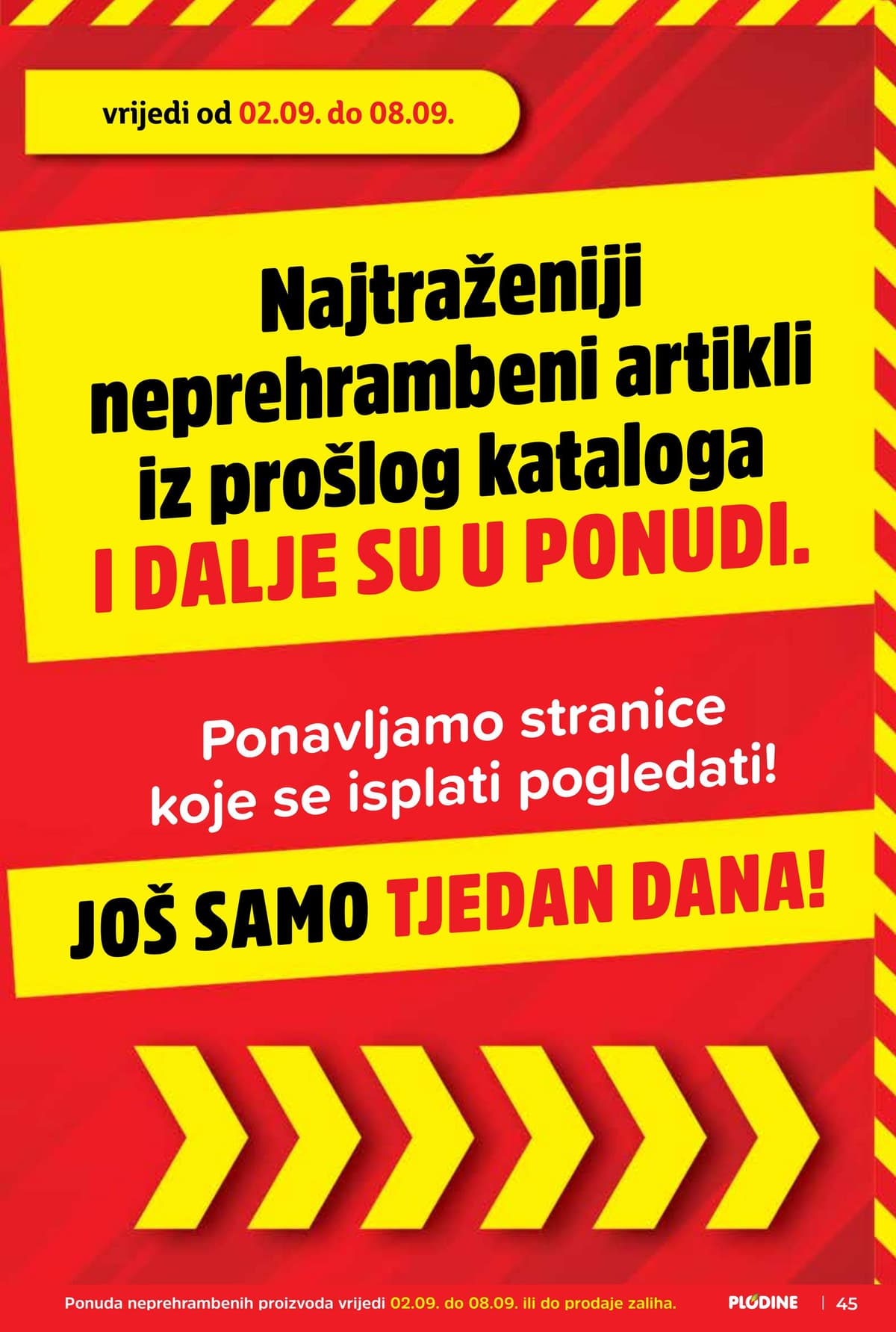 Stranica 45. Plodine kataloga - Tjedna Akcija od 31.08.2026.