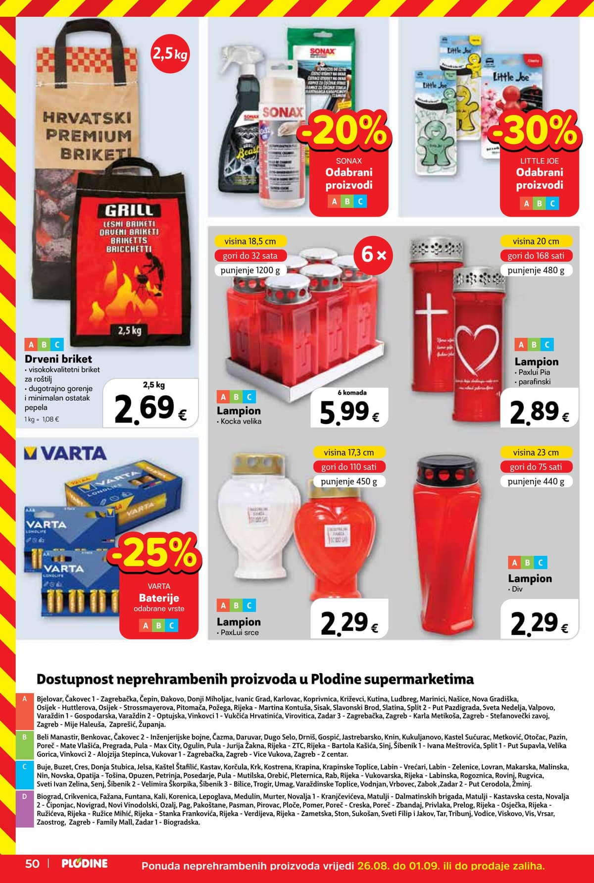 Stranica 50. Plodine kataloga - Tjedna Akcija od 31.08.2026.