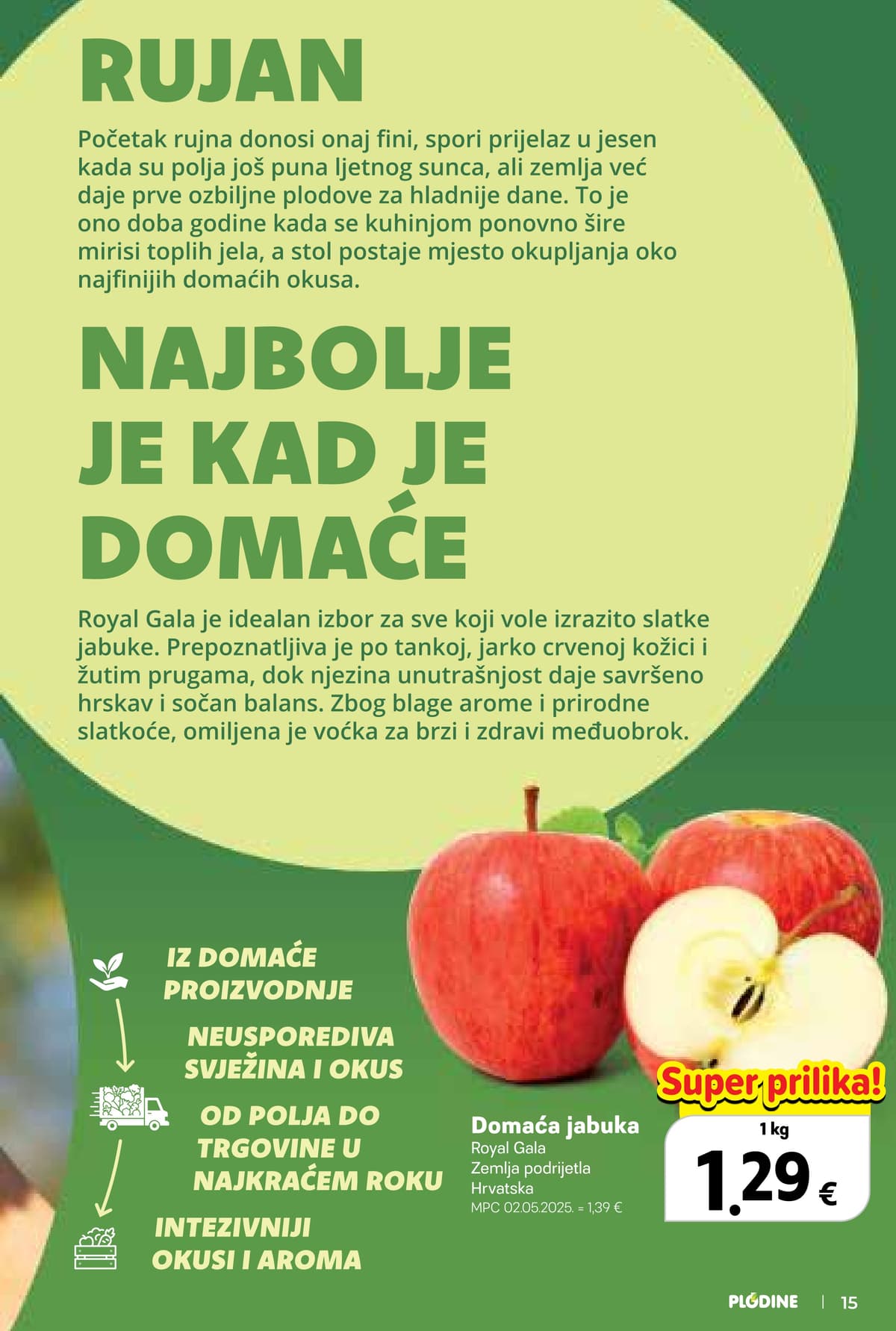 Stranica 15. Plodine kataloga - Tjedna Akcija od 07.09.2026.