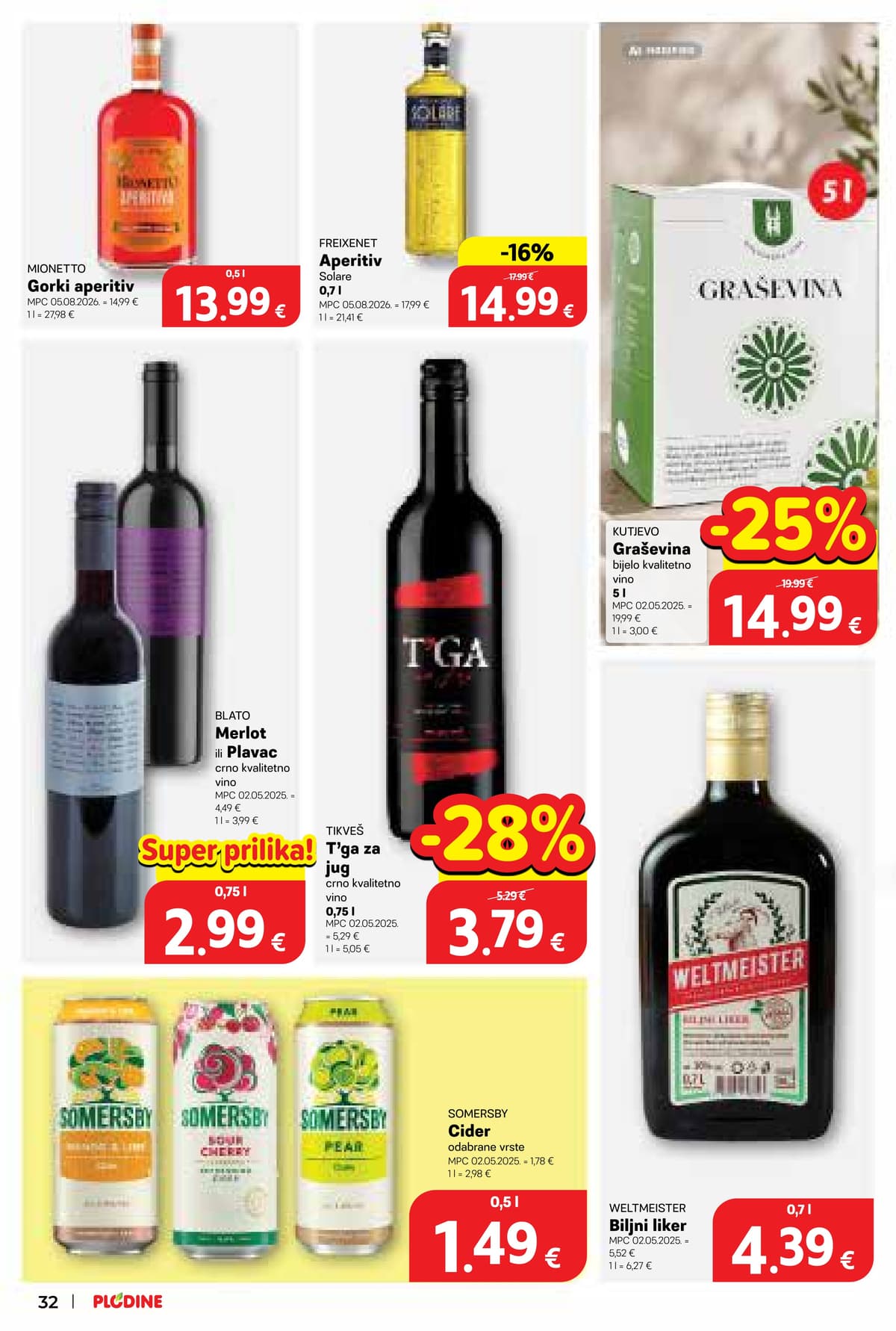 Stranica 32. Plodine kataloga - Tjedna Akcija od 07.09.2026.