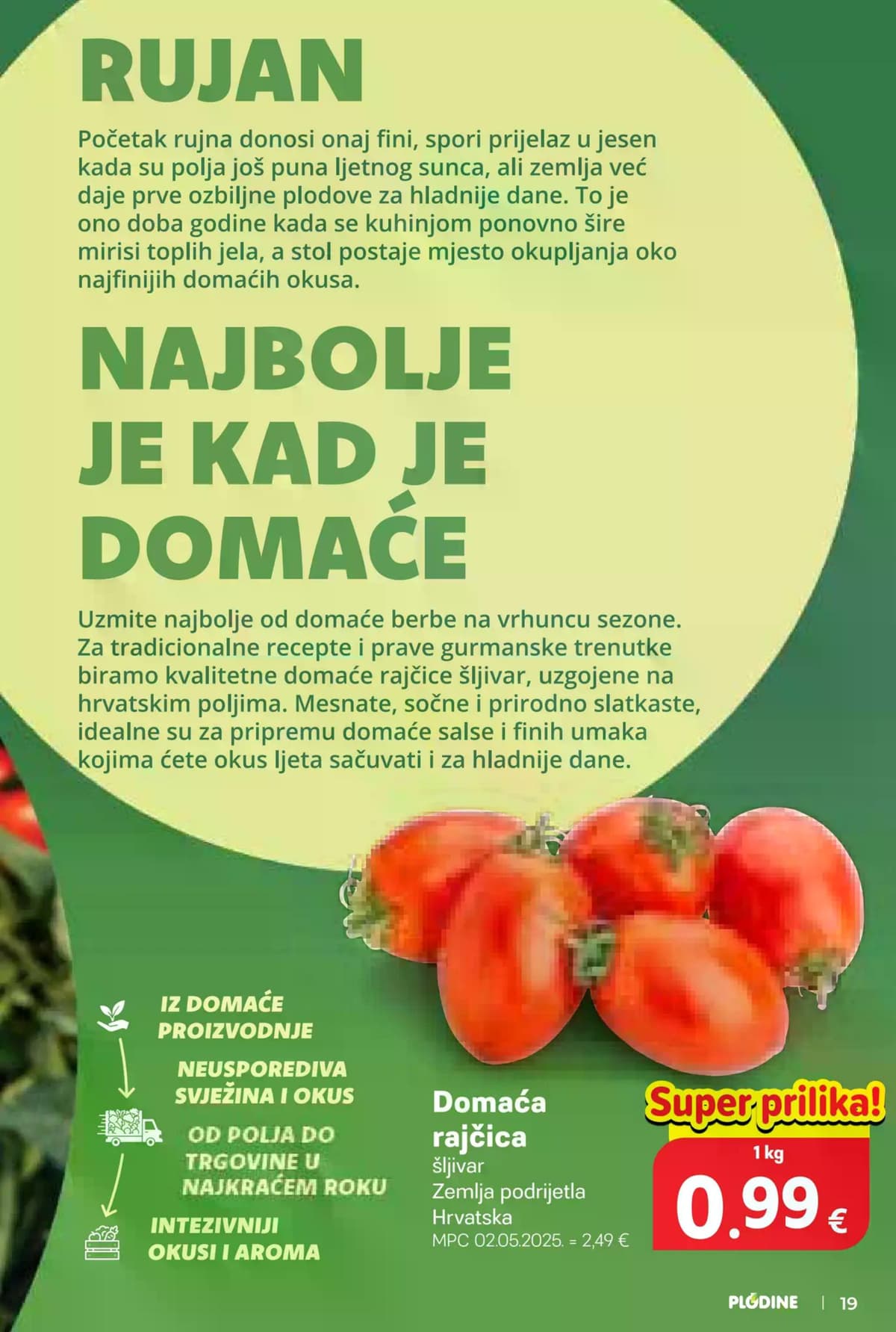 Stranica 19. Plodine kataloga - Tjedna Akcija od 17.09.2026.