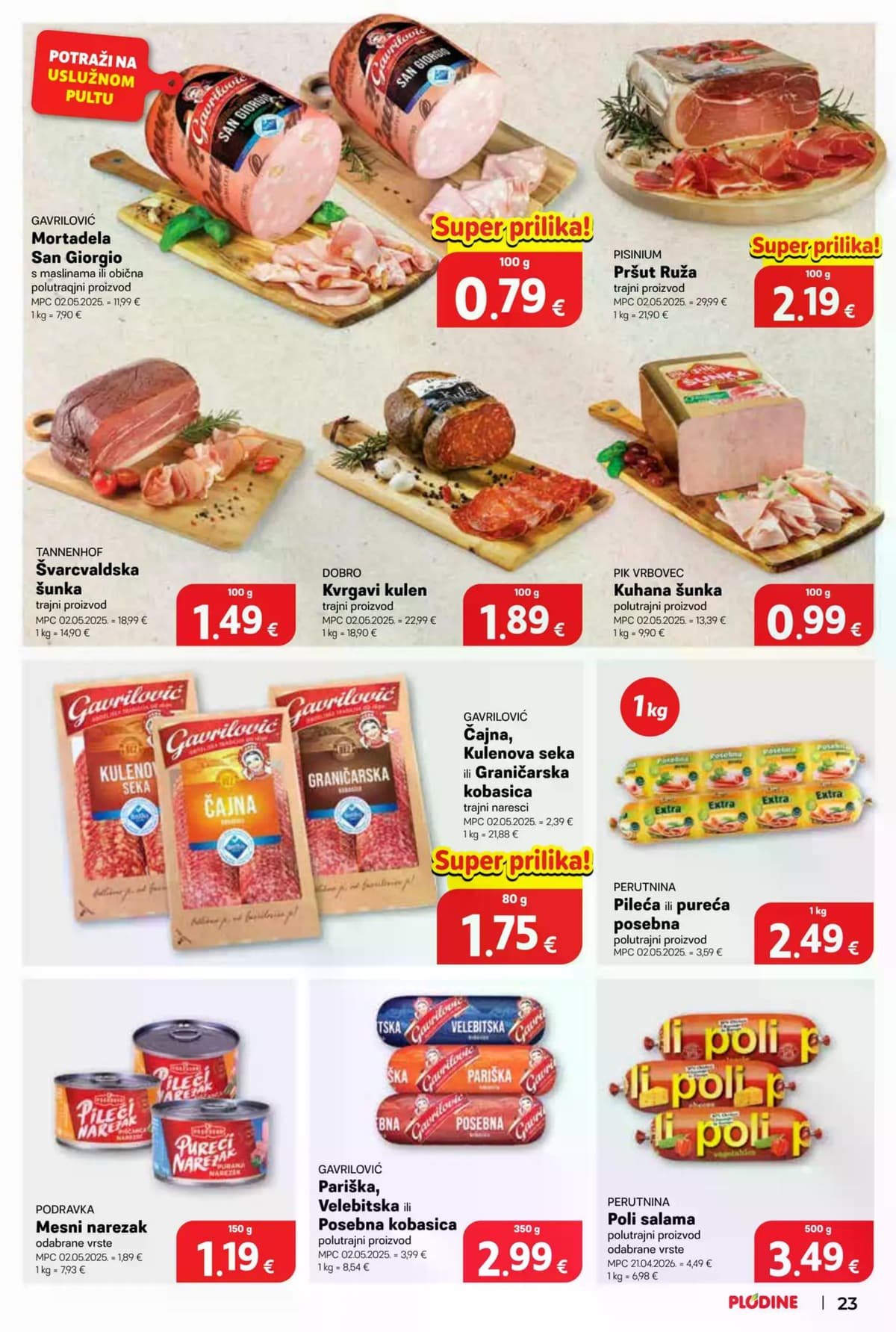 Stranica 23. Plodine kataloga - Tjedna Akcija od 20.09.2026.