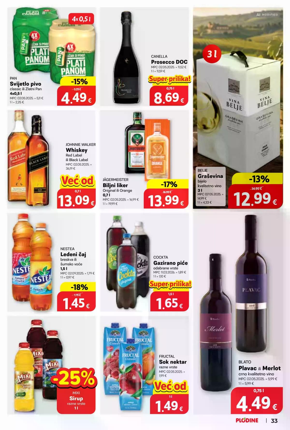Stranica 33. Plodine kataloga - Tjedna Akcija od 20.09.2026.
