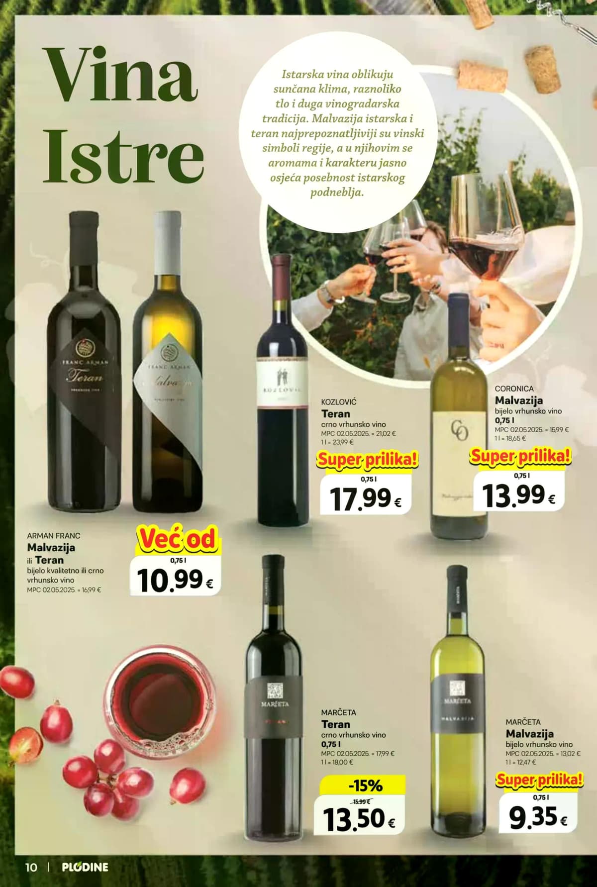 Stranica 10. Plodine kataloga - Vinski putopis