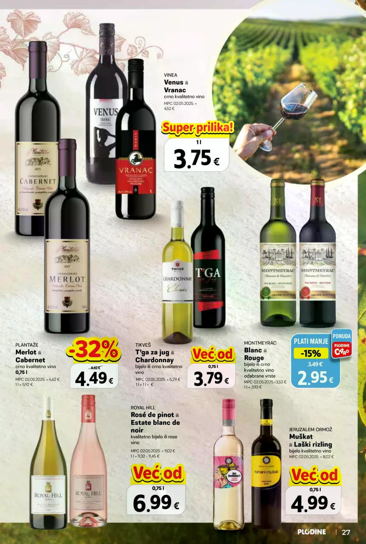 Stranica 27. Plodine kataloga - Vinski putopis