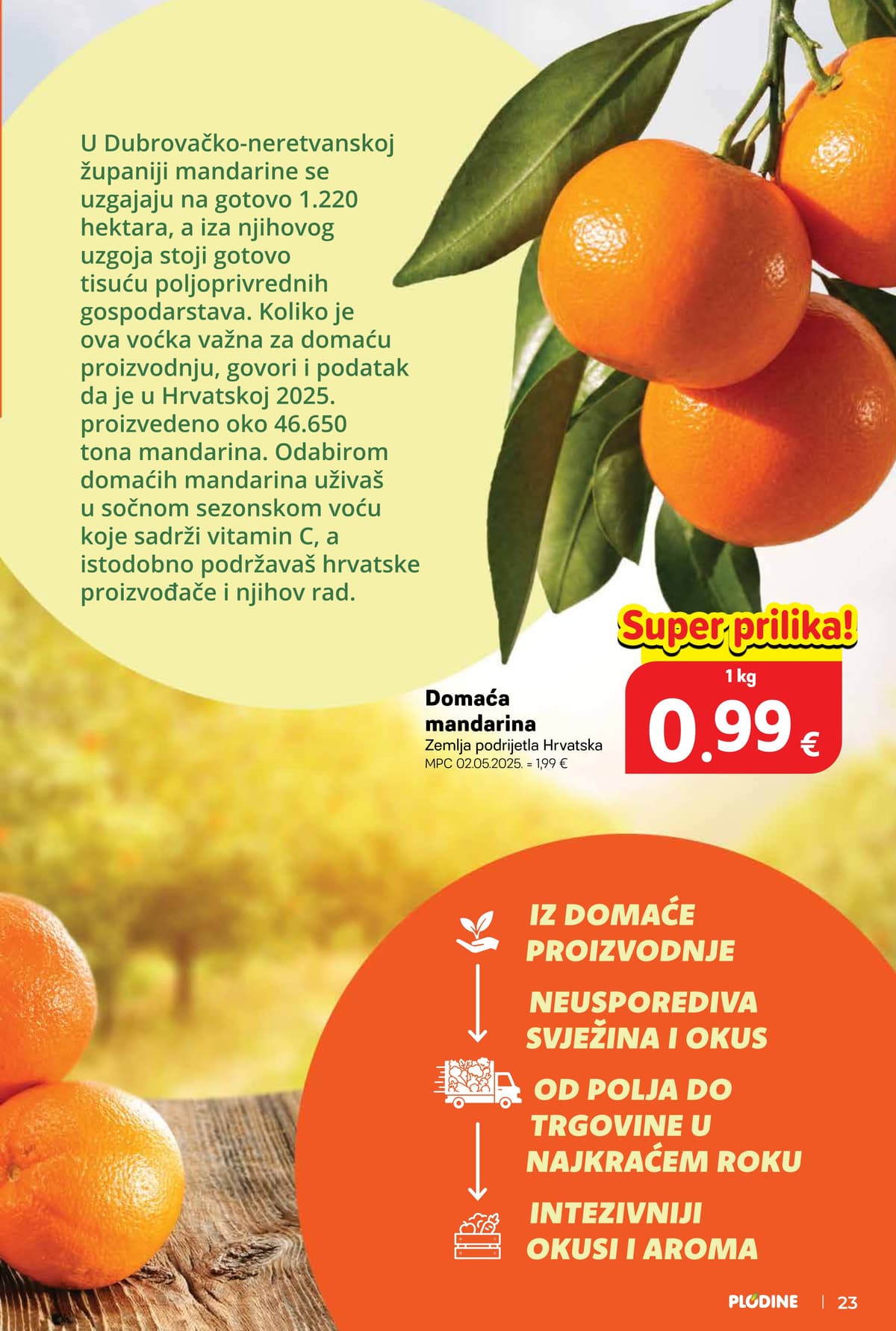 Stranica 23. Plodine kataloga - Tjedna Akcija od 16.10.2026.