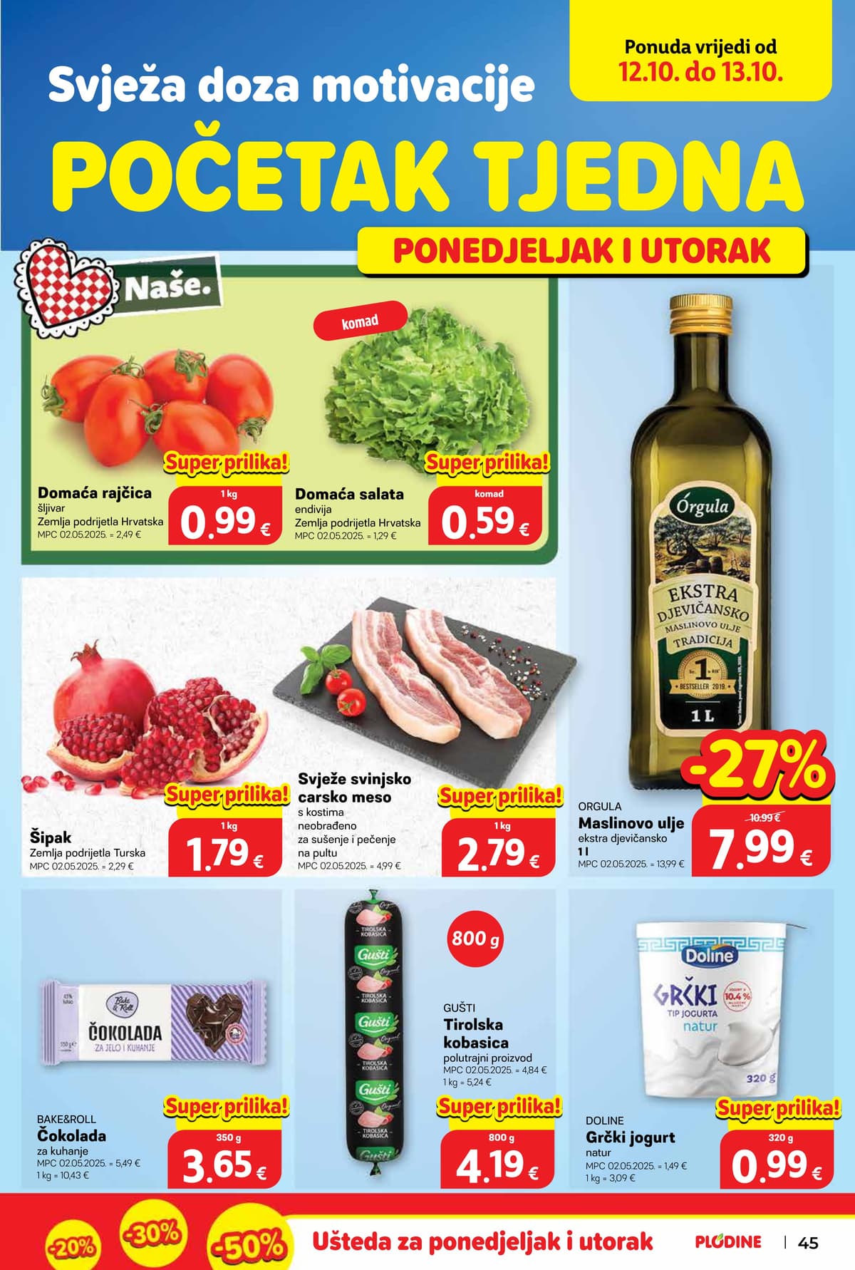 Stranica 45. Plodine kataloga - Tjedna Akcija od 16.10.2026.