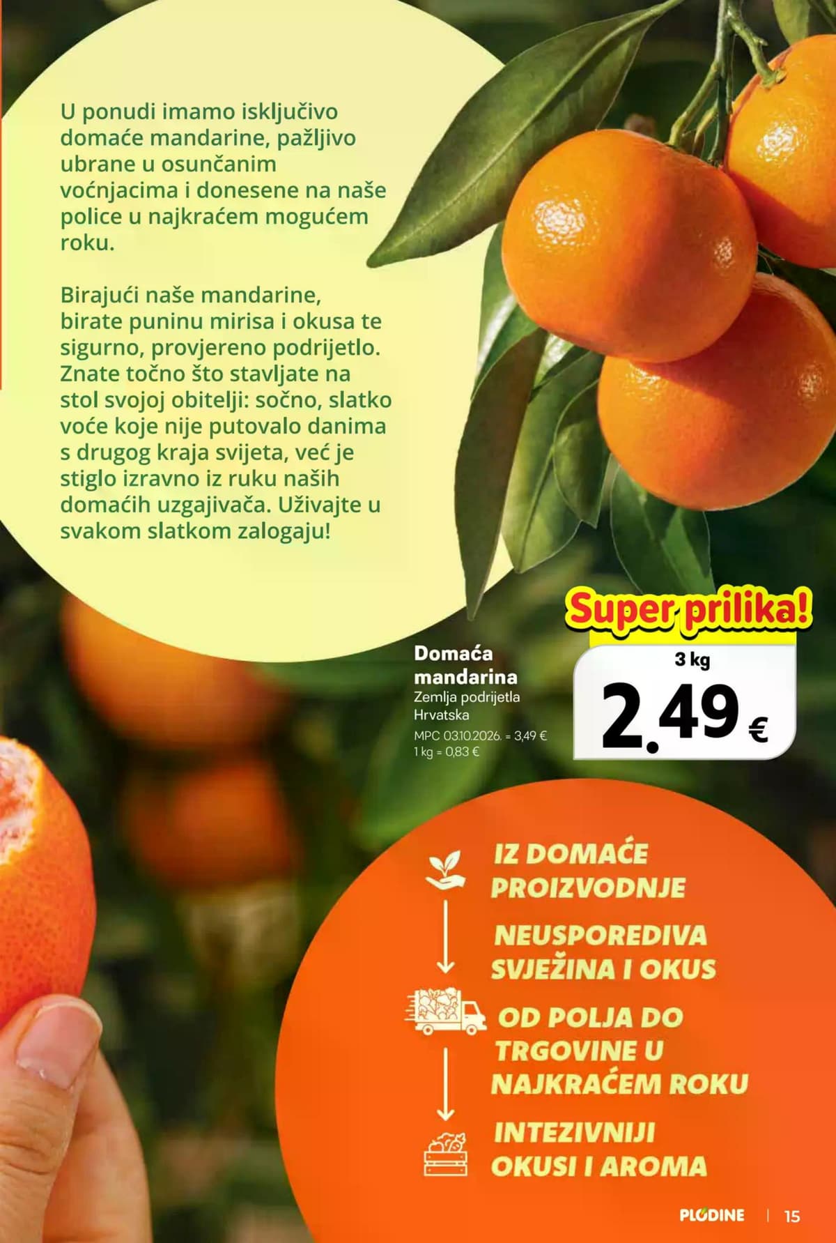 Stranica 15. Plodine kataloga - Tjedna Akcija od 16.10.2026.