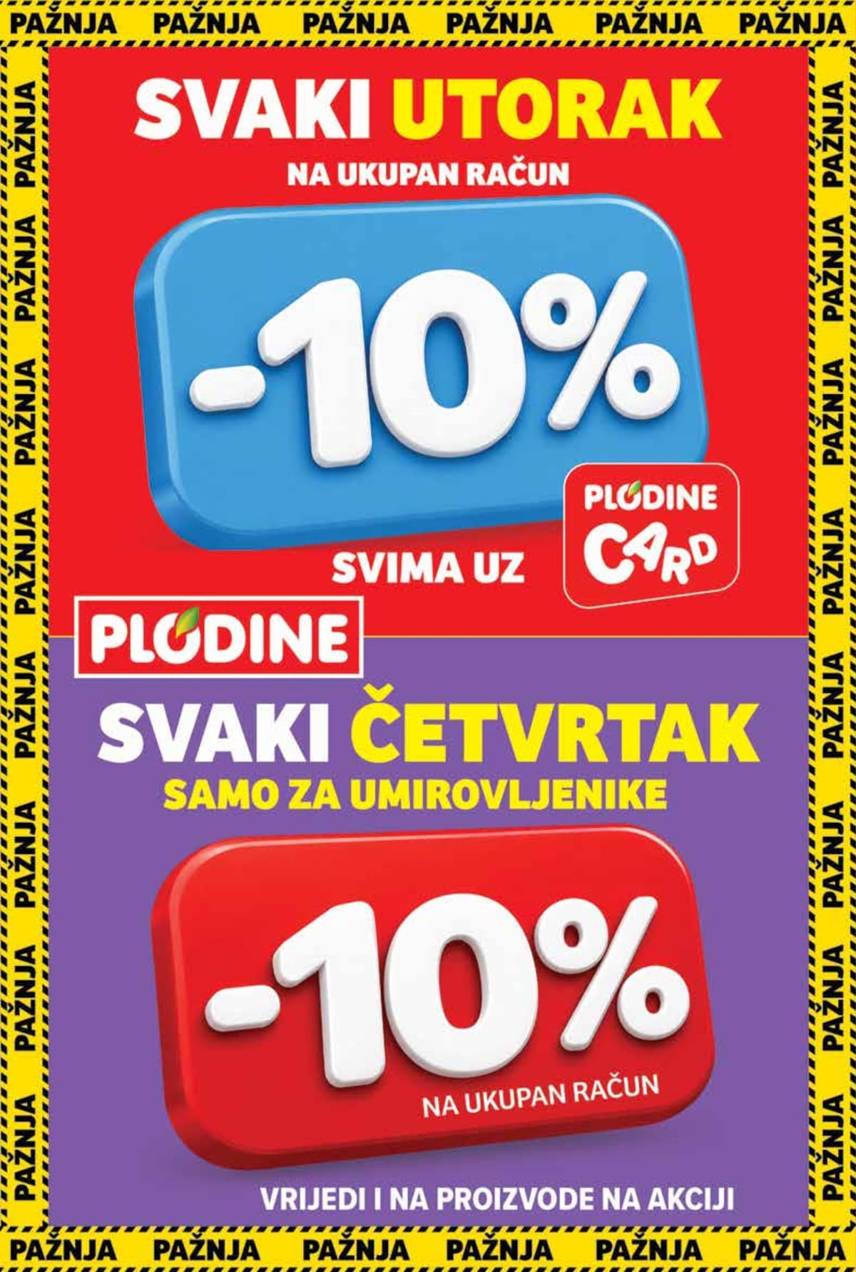 Plodine katalog od 21.10.2026. - Tjedna Akcija