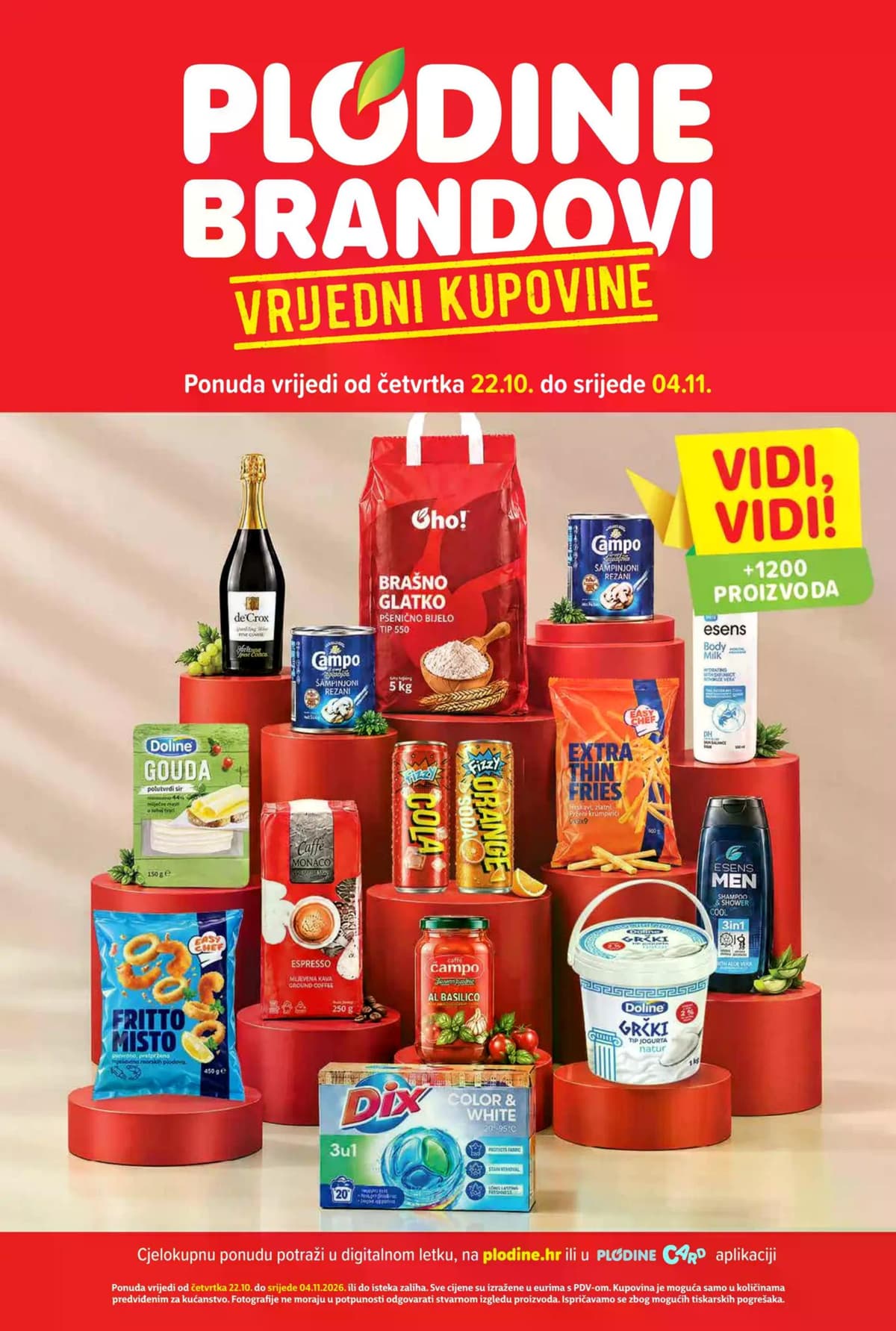 Plodine katalog od 22.10.2026. - Robne marke