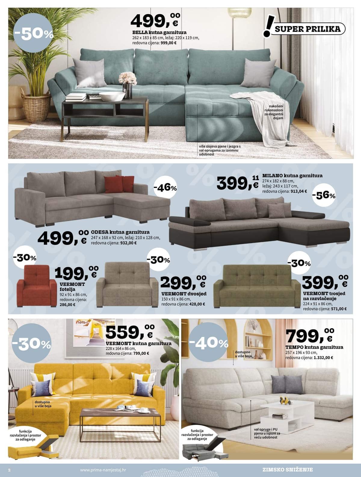 Stranica 2. Prima kataloga - Zimsko sniženje od 27.02.2026.