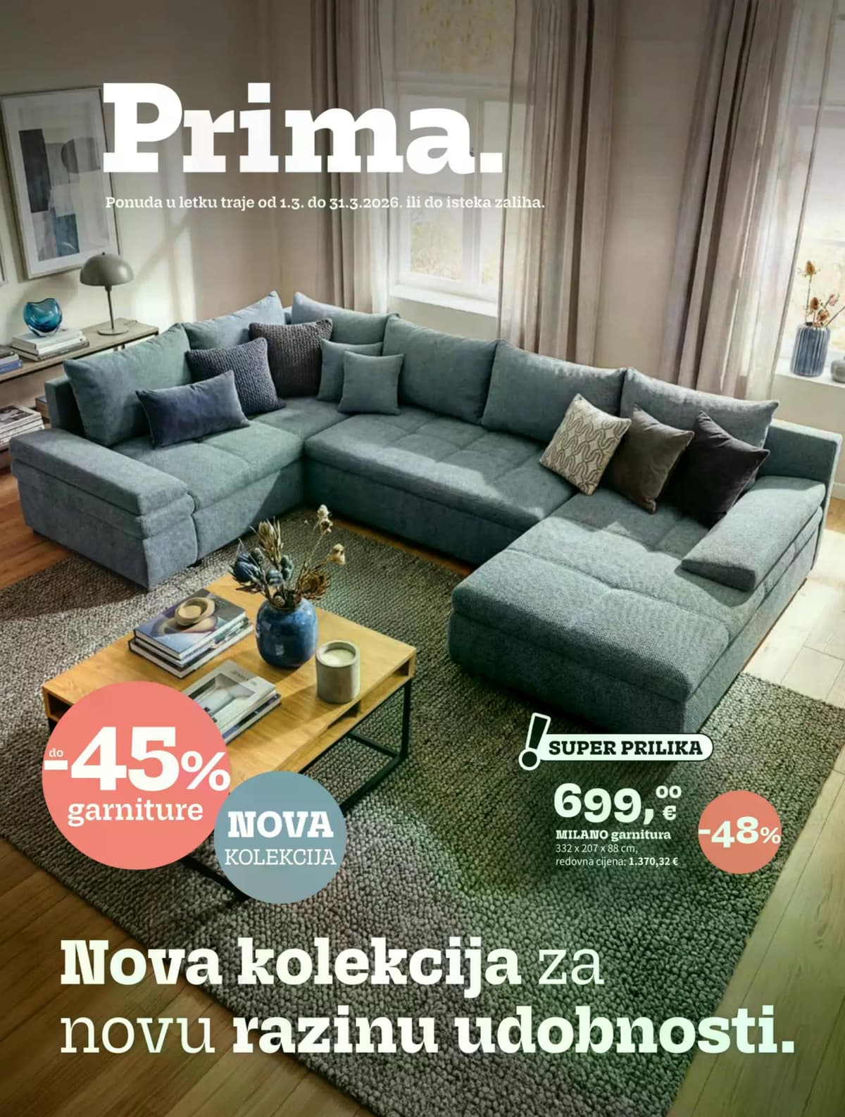 Stranica 1. Prima kataloga - Ožujak 2026.