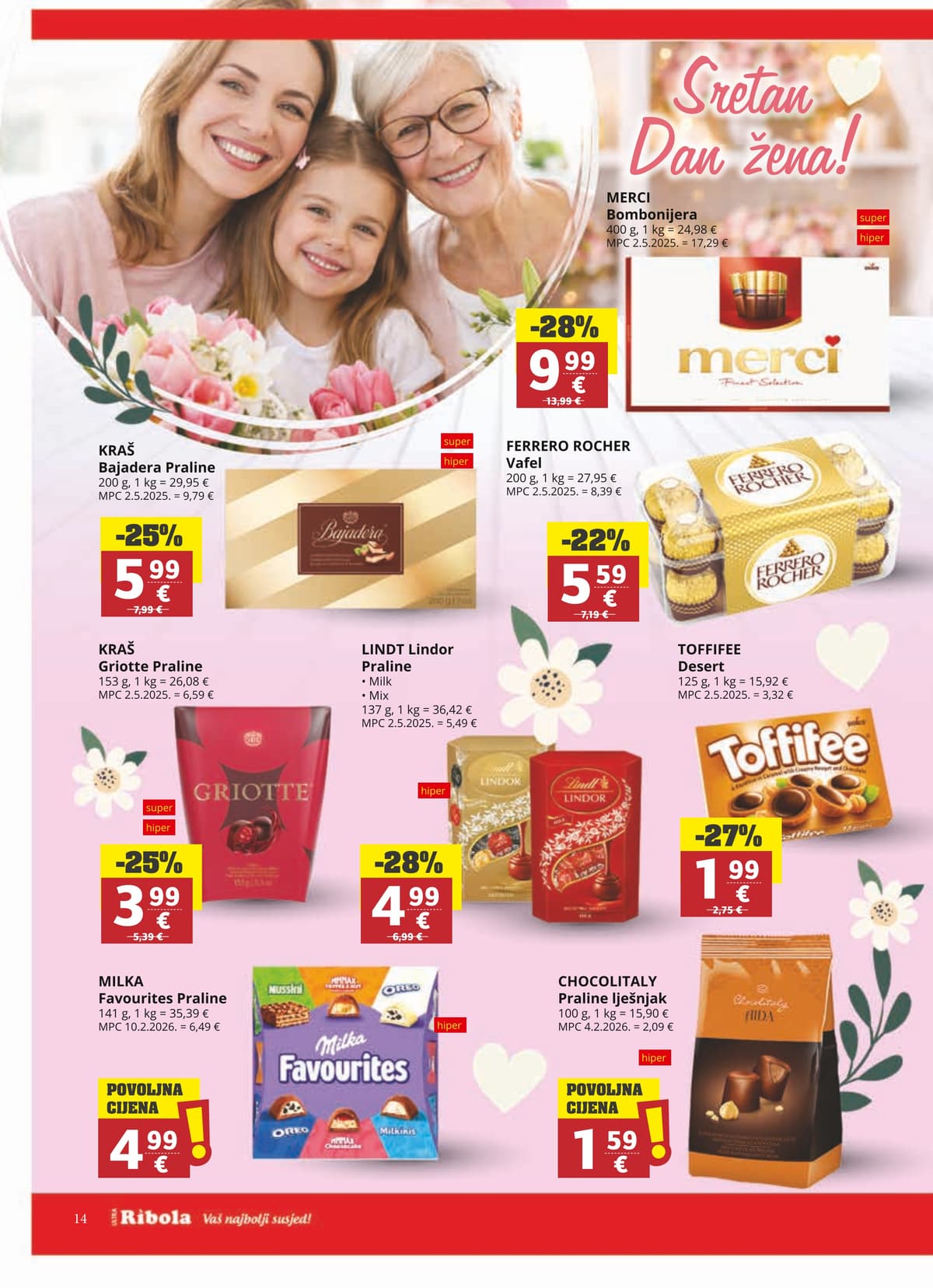 Stranica 14. Ribola kataloga - Tjedna Akcija od 15.03.2026.