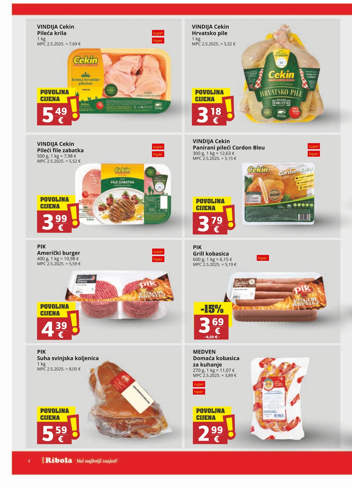 Stranica 4. Ribola kataloga - Tjedna Akcija od 15.03.2026.