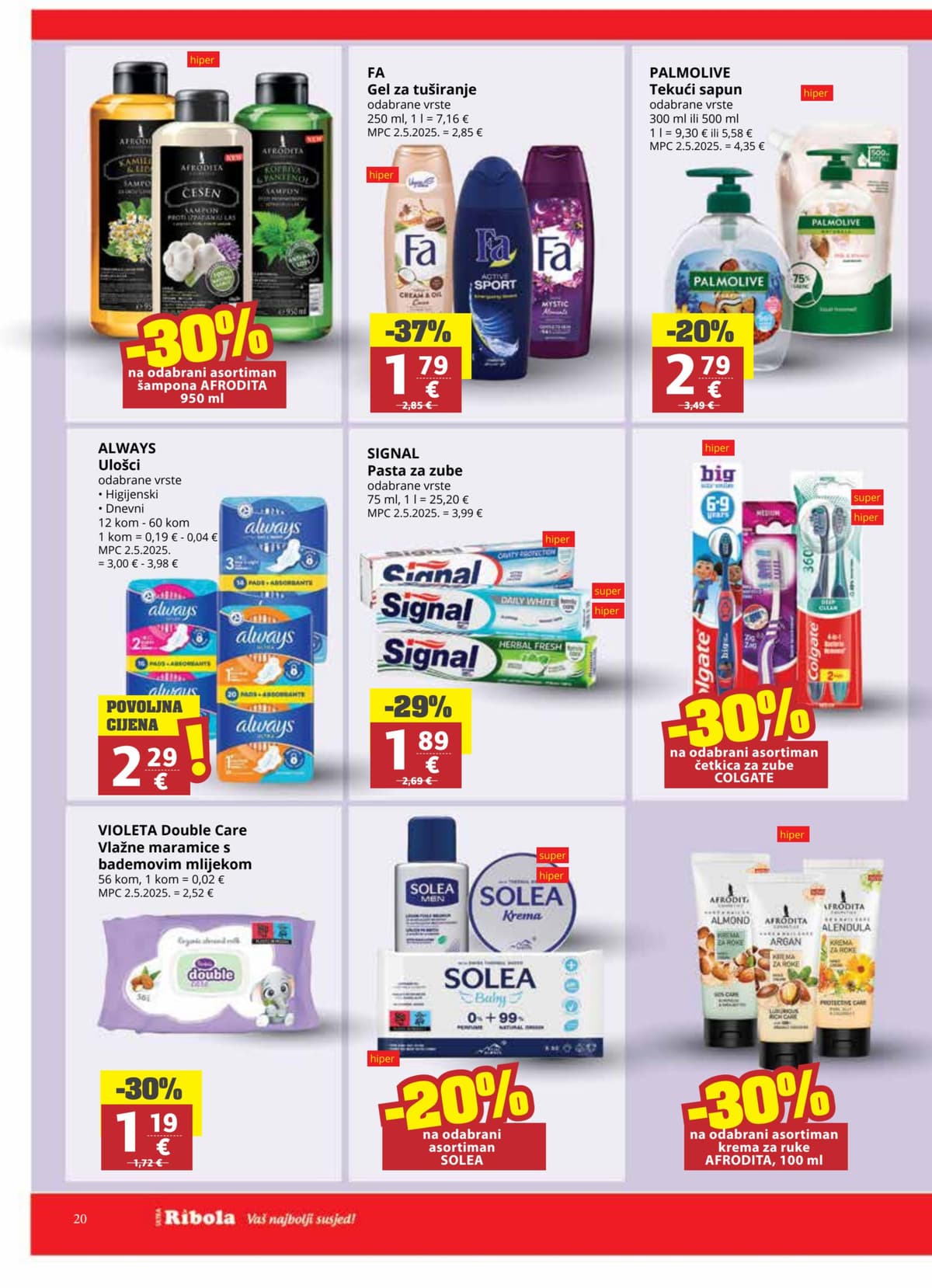 Stranica 20. Ribola kataloga - Tjedna Akcija od 20.03.2026.