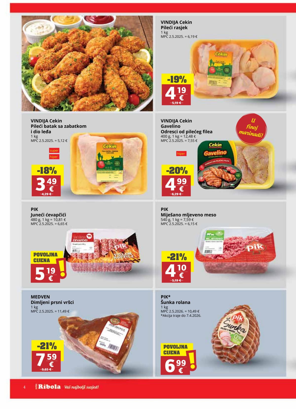 Stranica 4. Ribola kataloga - Tjedna Akcija od 20.03.2026.