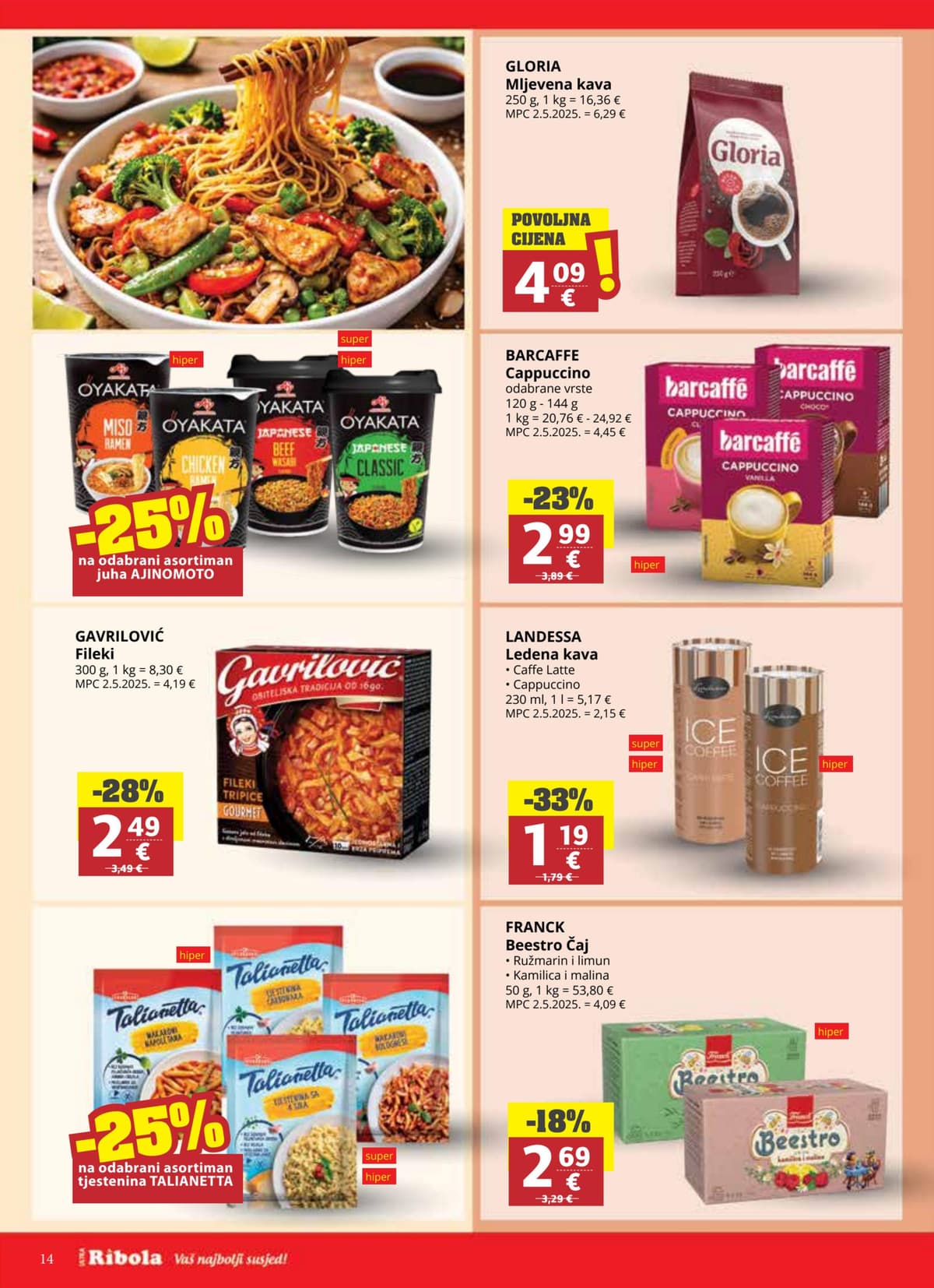 Stranica 14. Ribola kataloga - Tjedna Akcija od 14.04.2026.