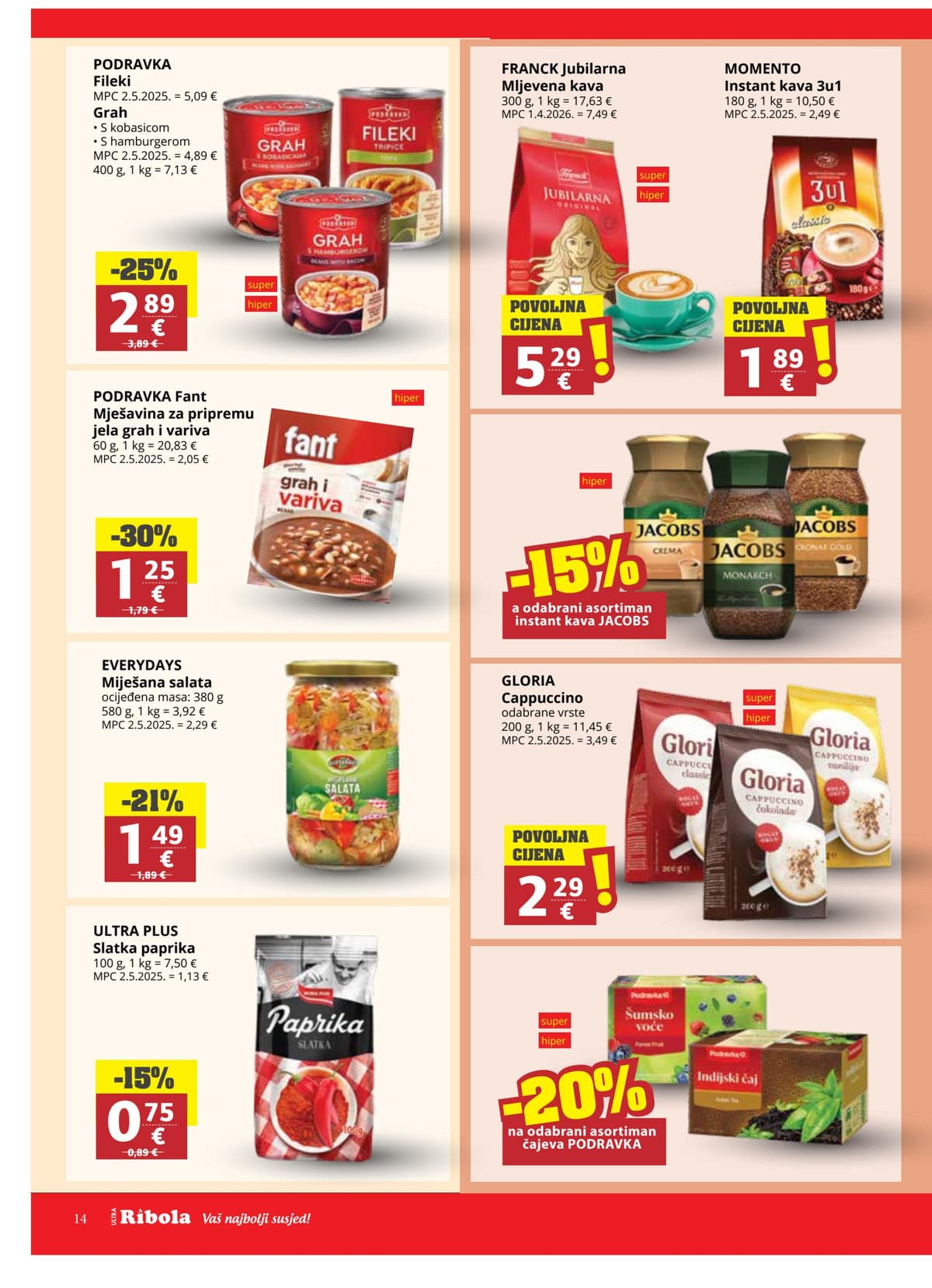 Stranica 14. Ribola kataloga - Tjedna Akcija od 20.04.2026.