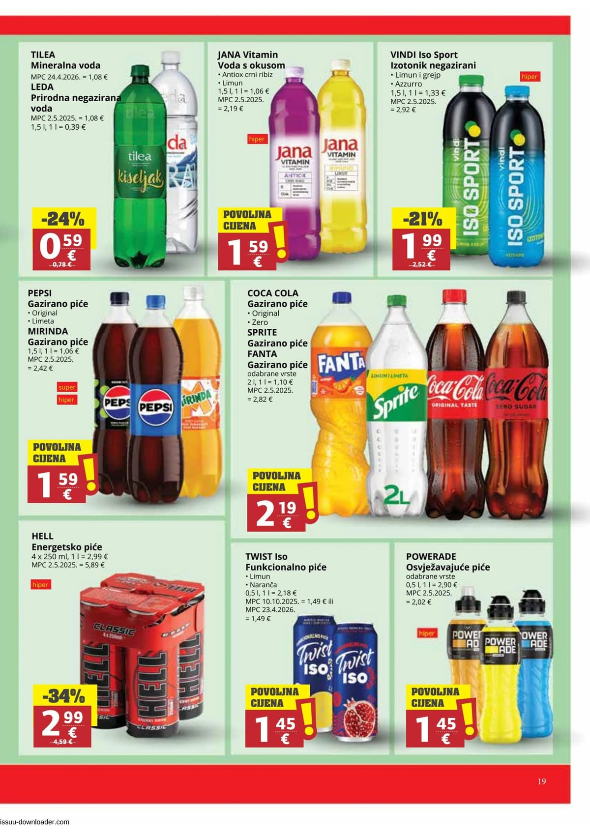 Stranica 19. Ribola kataloga - Tjedna Akcija od 18.05.2026.