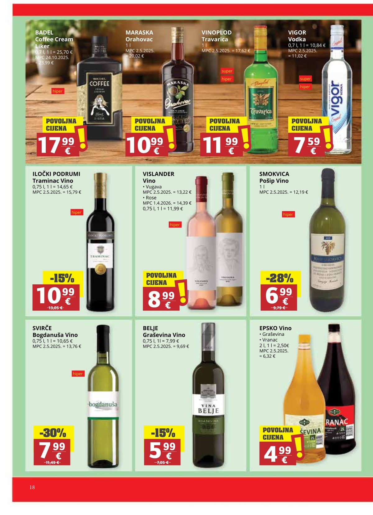 Stranica 18. Ribola kataloga - Tjedna Akcija od 25.05.2026.