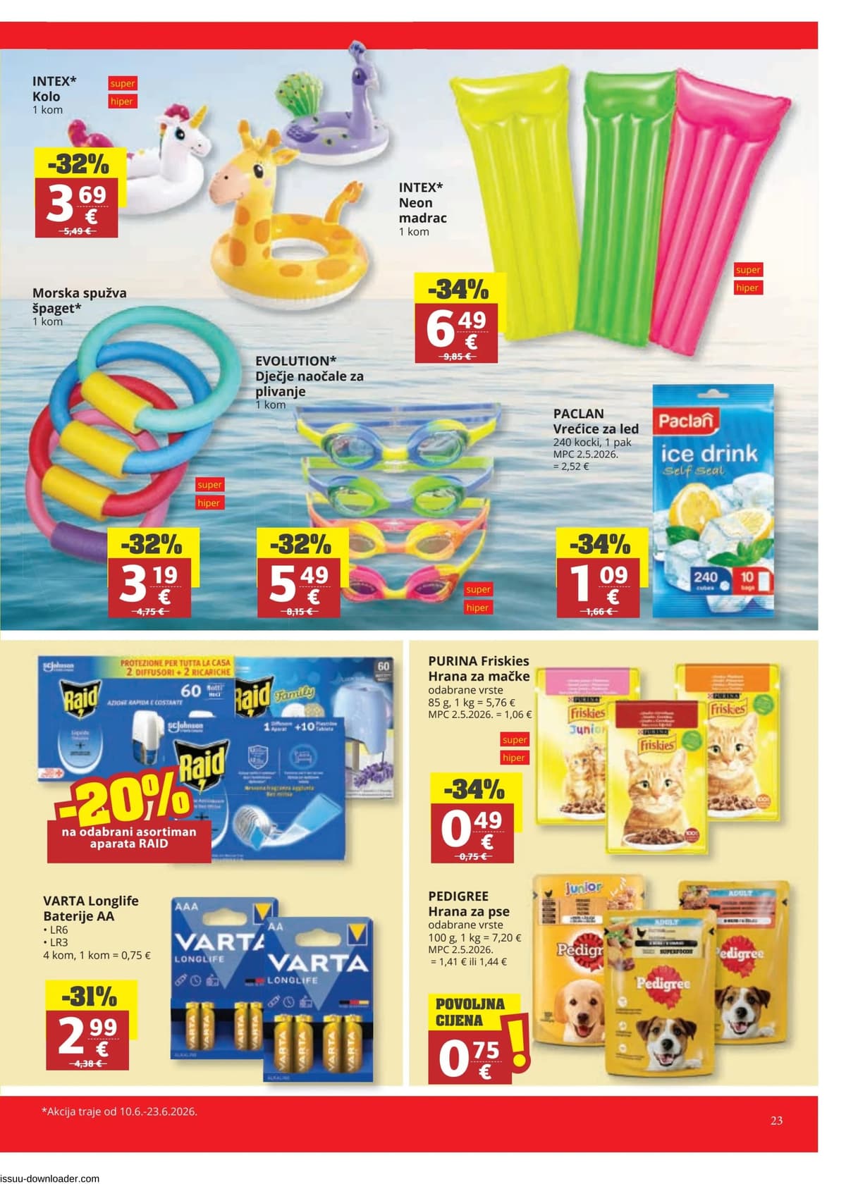 Stranica 23. Ribola kataloga - Tjedna Akcija od 09.06.2026