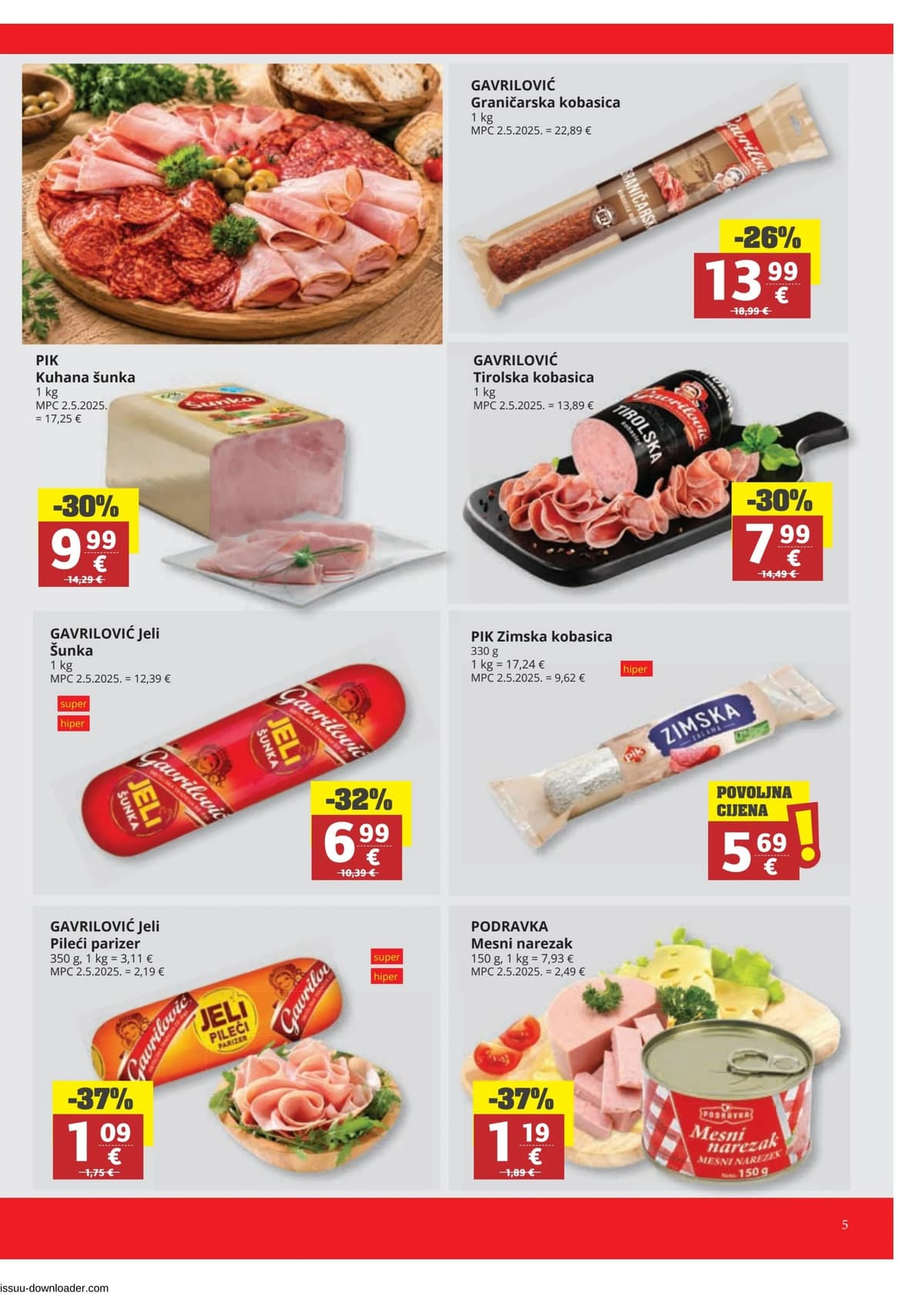 Stranica 5. Ribola kataloga - Tjedna Akcija od 09.06.2026